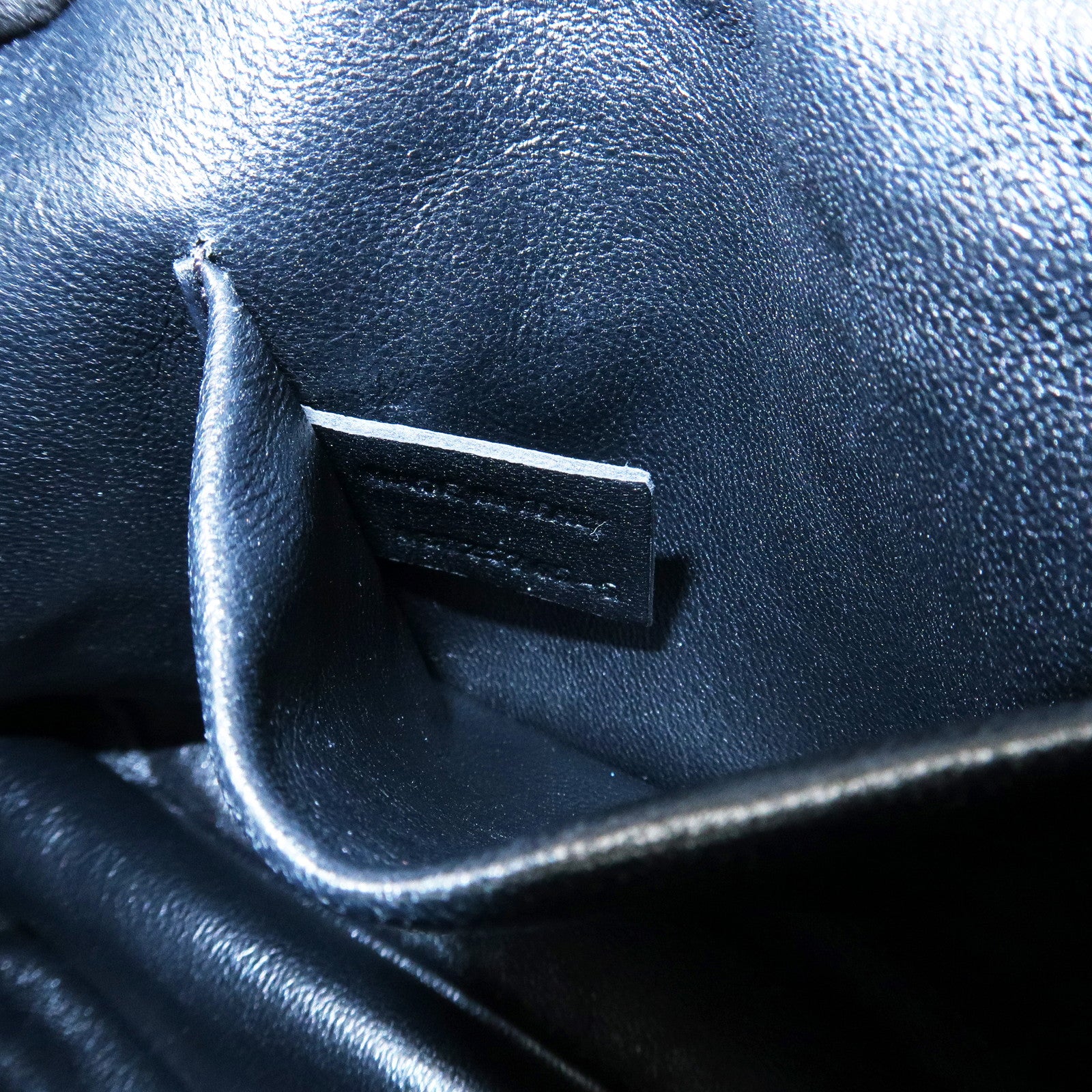 Chloe Elsie Leather Chain Shoulder Bag Hand Bag Black