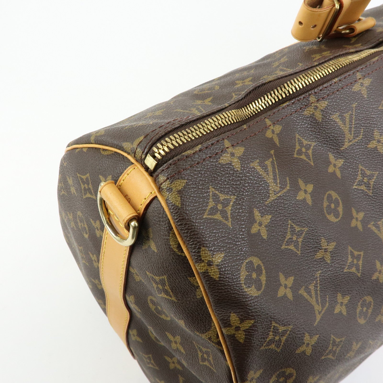 Louis Vuitton Monogram Keep All Bandouliere 60 Boston Bag M41412
