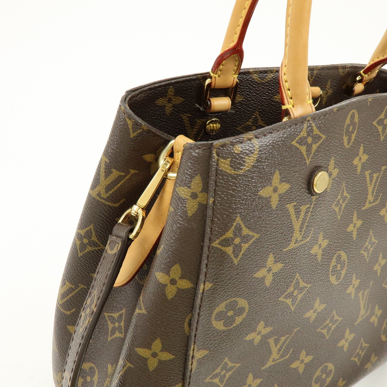 Louis Vuitton Monogram Montaigne MM 2Way Bag Hand Bag M41056