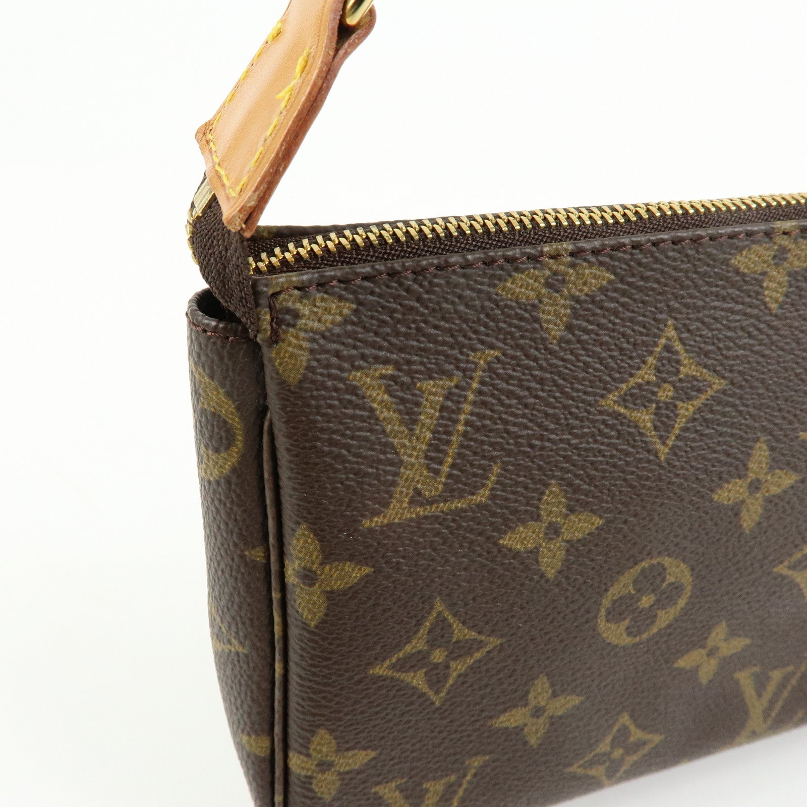 Louis Vuitton Monogram Pochette Accessoires Pouch Hand Bag M51980