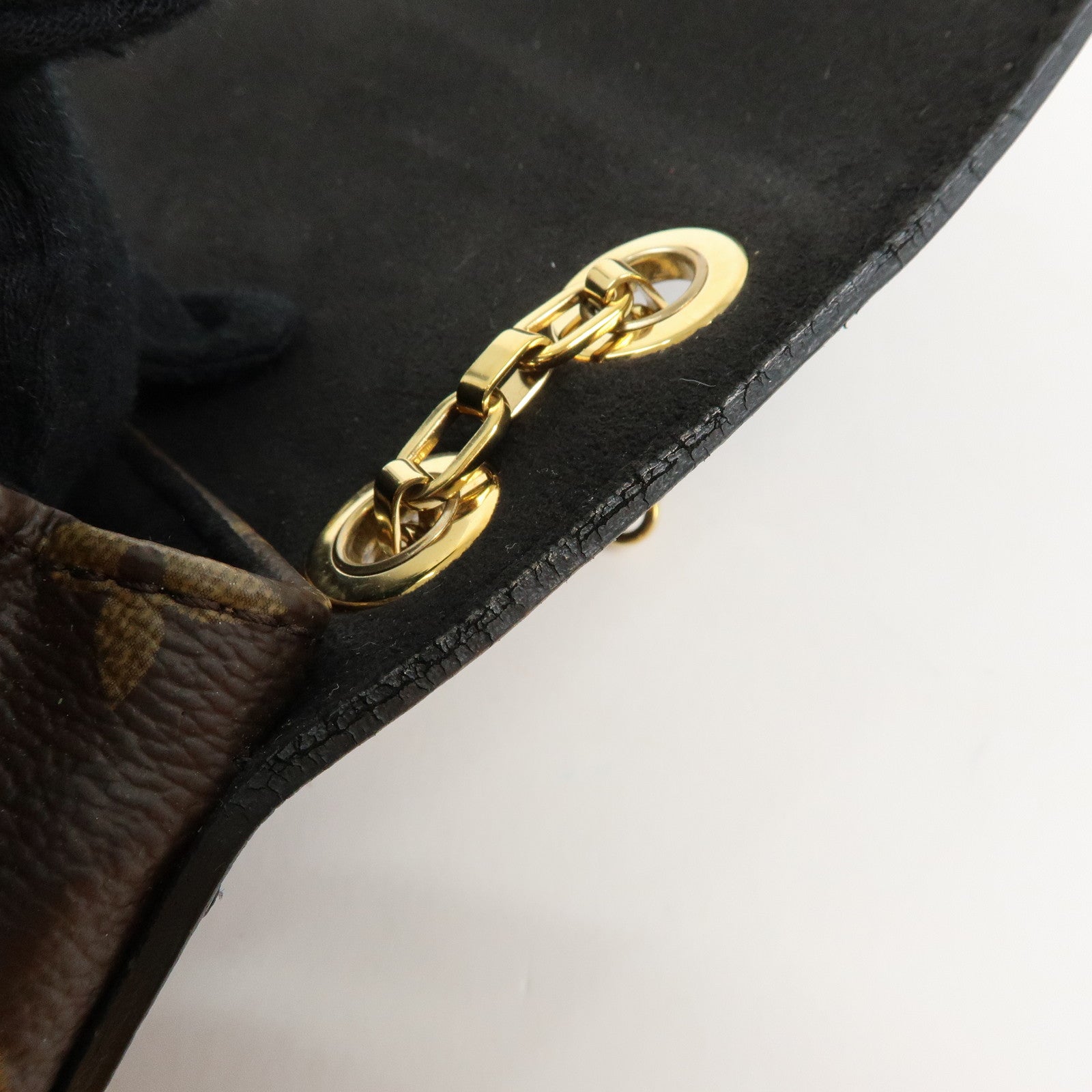 Louis Vuitton Monogram Pallas Chain Shoulder Bag M41223