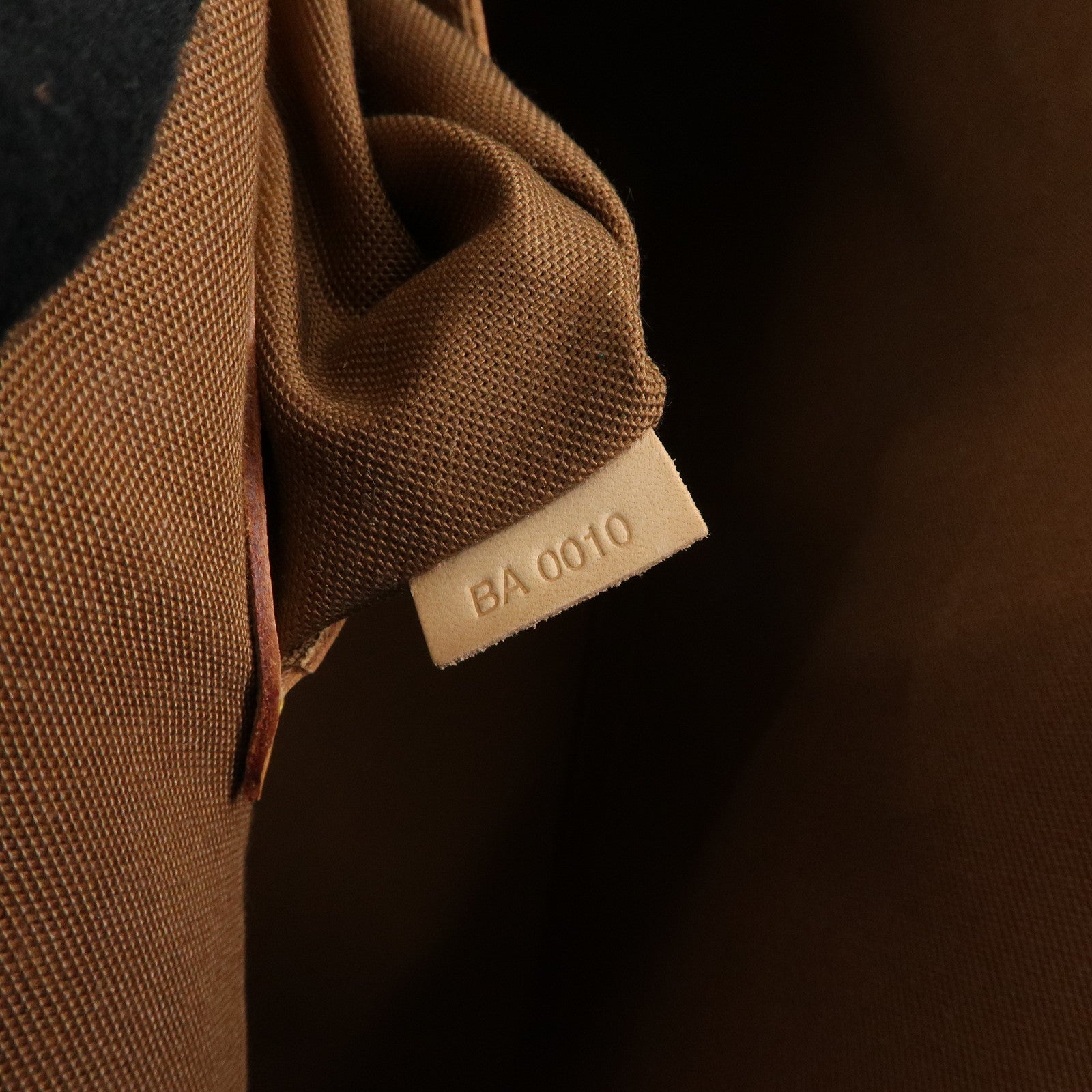 Louis Vuitton Monogram Alma Hand Bag Brown M51130