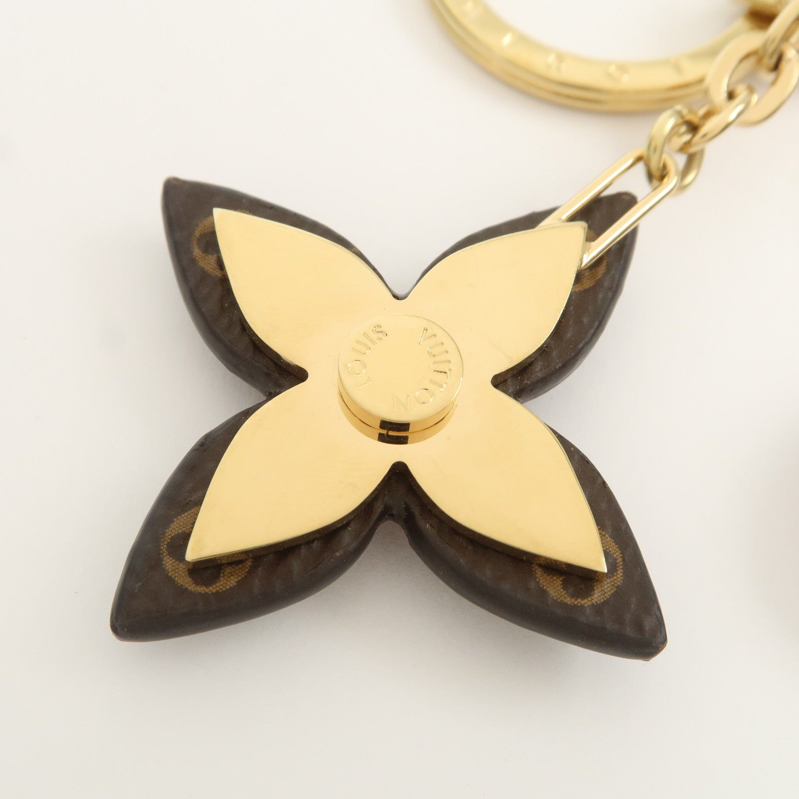 Louis Vuitton Porte Cles Blooming Flower Bag Charm Key Chain M63084