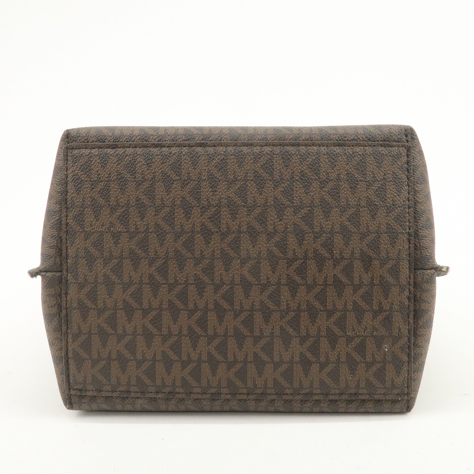 MICHAEL KORS PVC Leather Shoulder Bag Crossbody Bag Brown