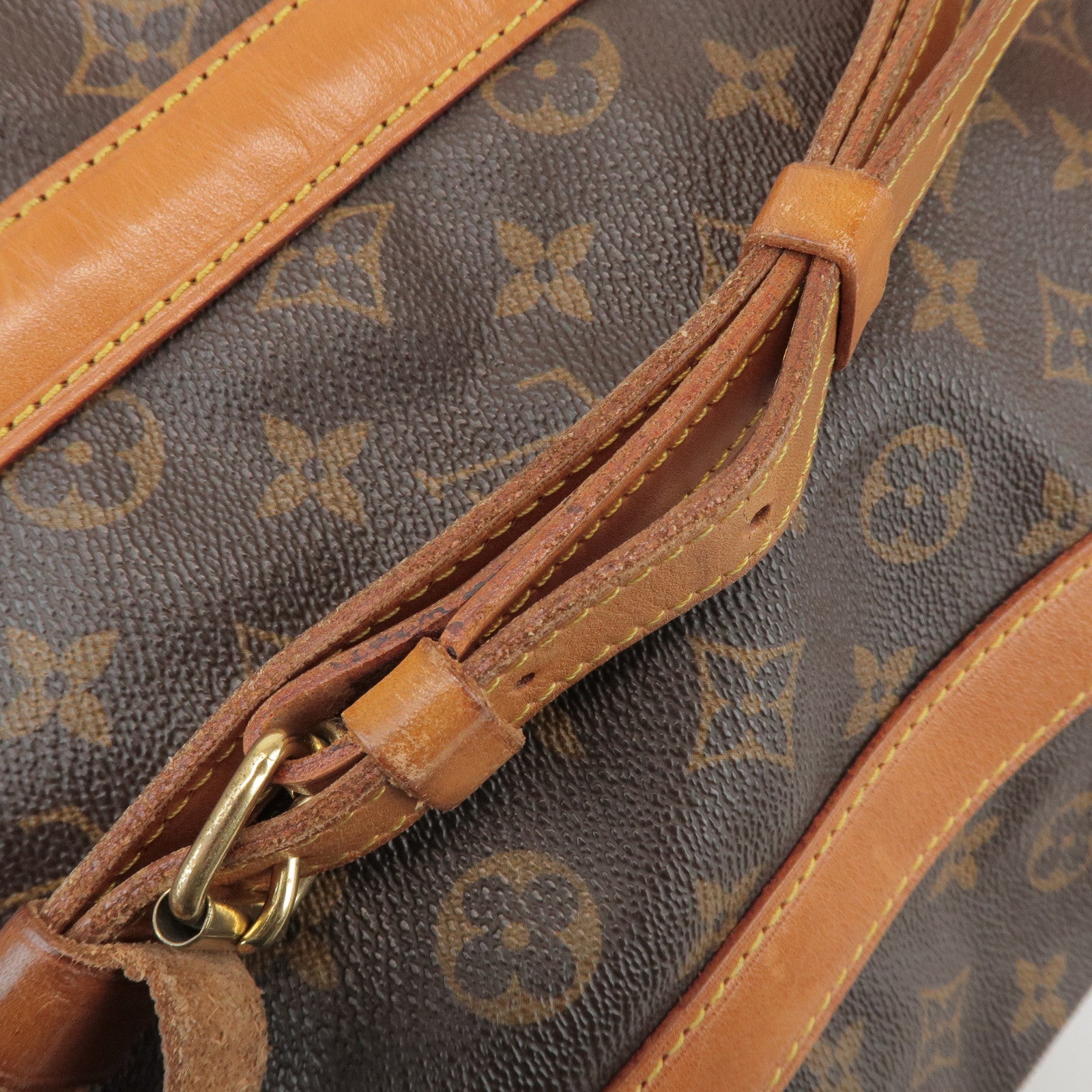 Louis Vuitton Monogram Randonnee GM Shoulder Bag Brown M42244