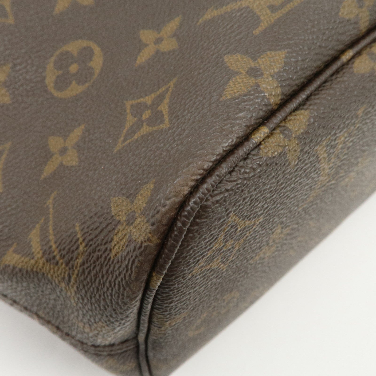 Louis Vuitton Monogram Neverfull PM Tote Bag Brown M40155