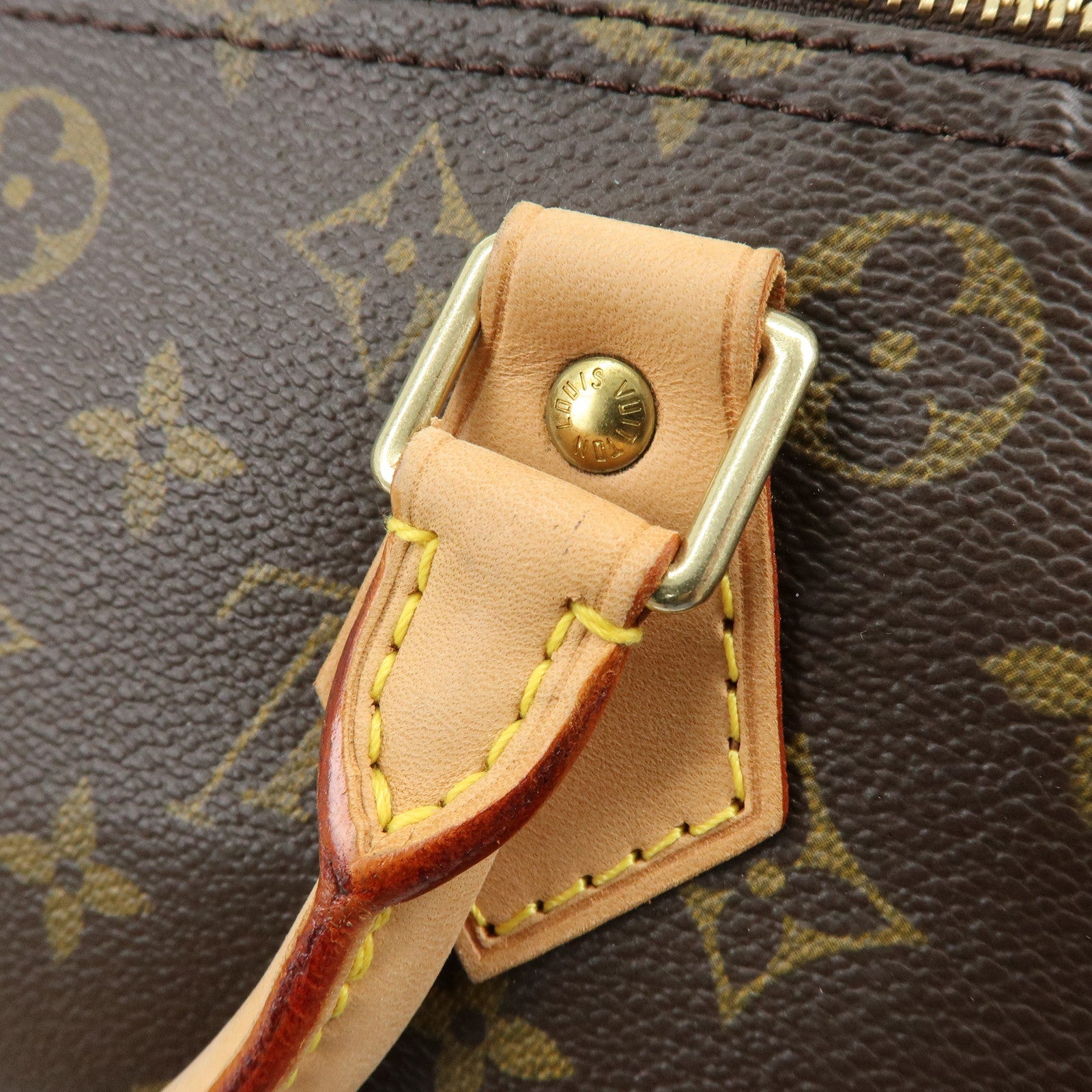 Louis Vuitton Monogram Speedy 30 Boston Bag Hand Bag Brown M41526