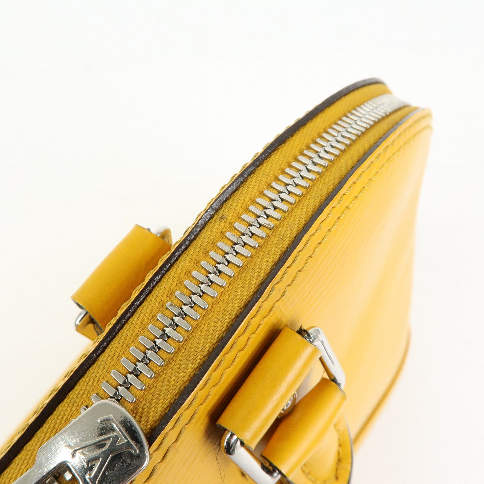 Louis Vuitton Epi Alma PM Leather Hand Bag Mimosa M40951