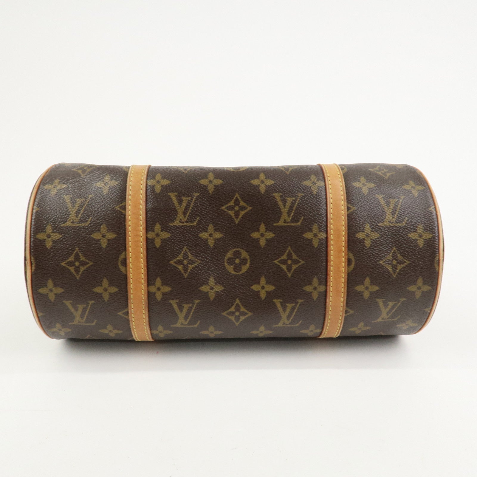 Louis Vuitton Monogram Papillon 30 Old Style Hand Bag Brown M51365