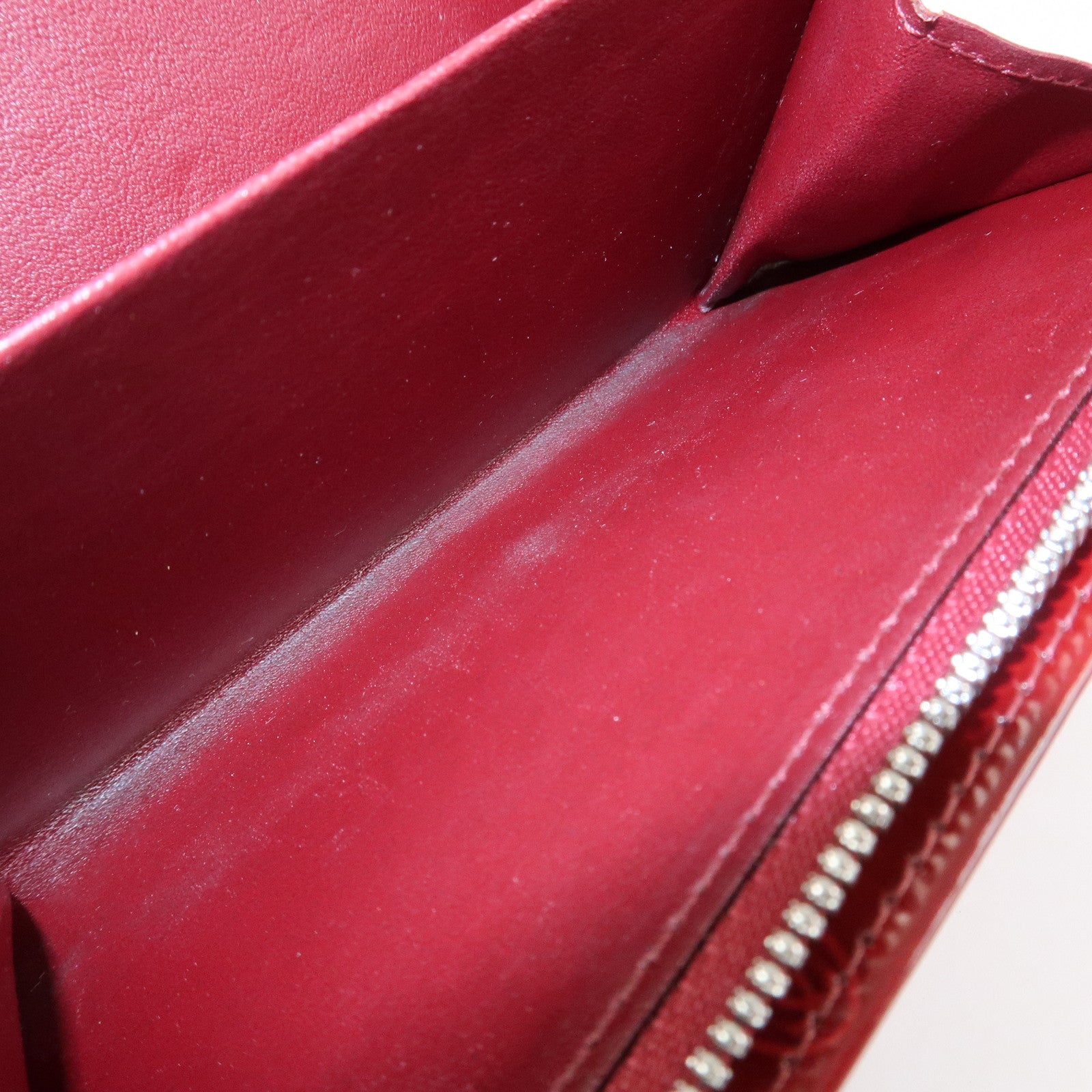 Cartier Happy Birthday Leather Compact Wallet Bordeaux