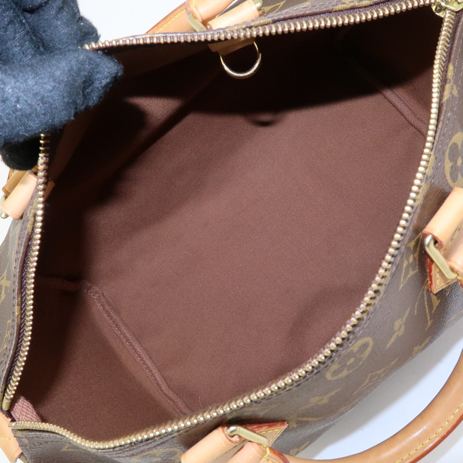 Louis Vuitton Monogram Speedy 30 Boston Bag Hand Bag Brown M41526