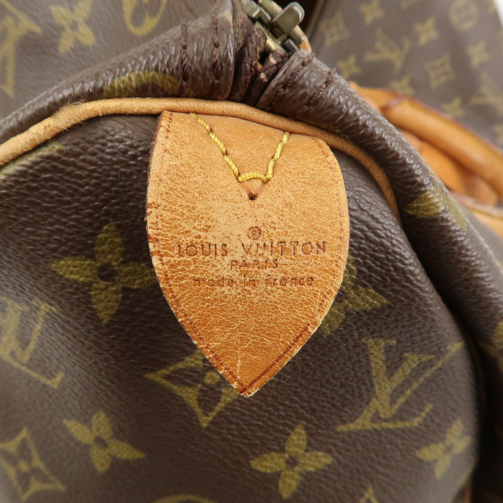 Louis Vuitton Monogram Keep All 45 Boston Bag Brown M41428