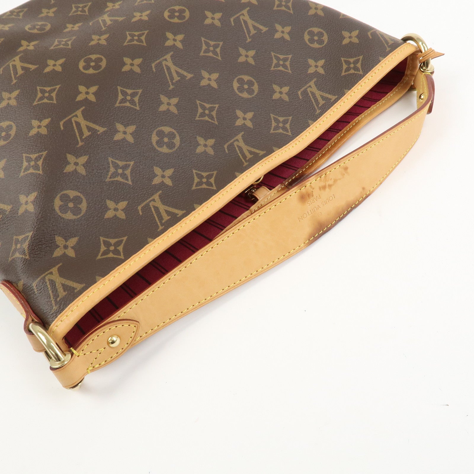 Louis Vuitton Monogram Delightful PM Shoulder Bag Brown M50155