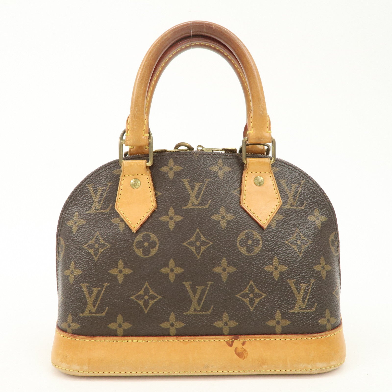 Louis Vuitton Monogram Alma BB 2Way Bag Hand Bag M53152