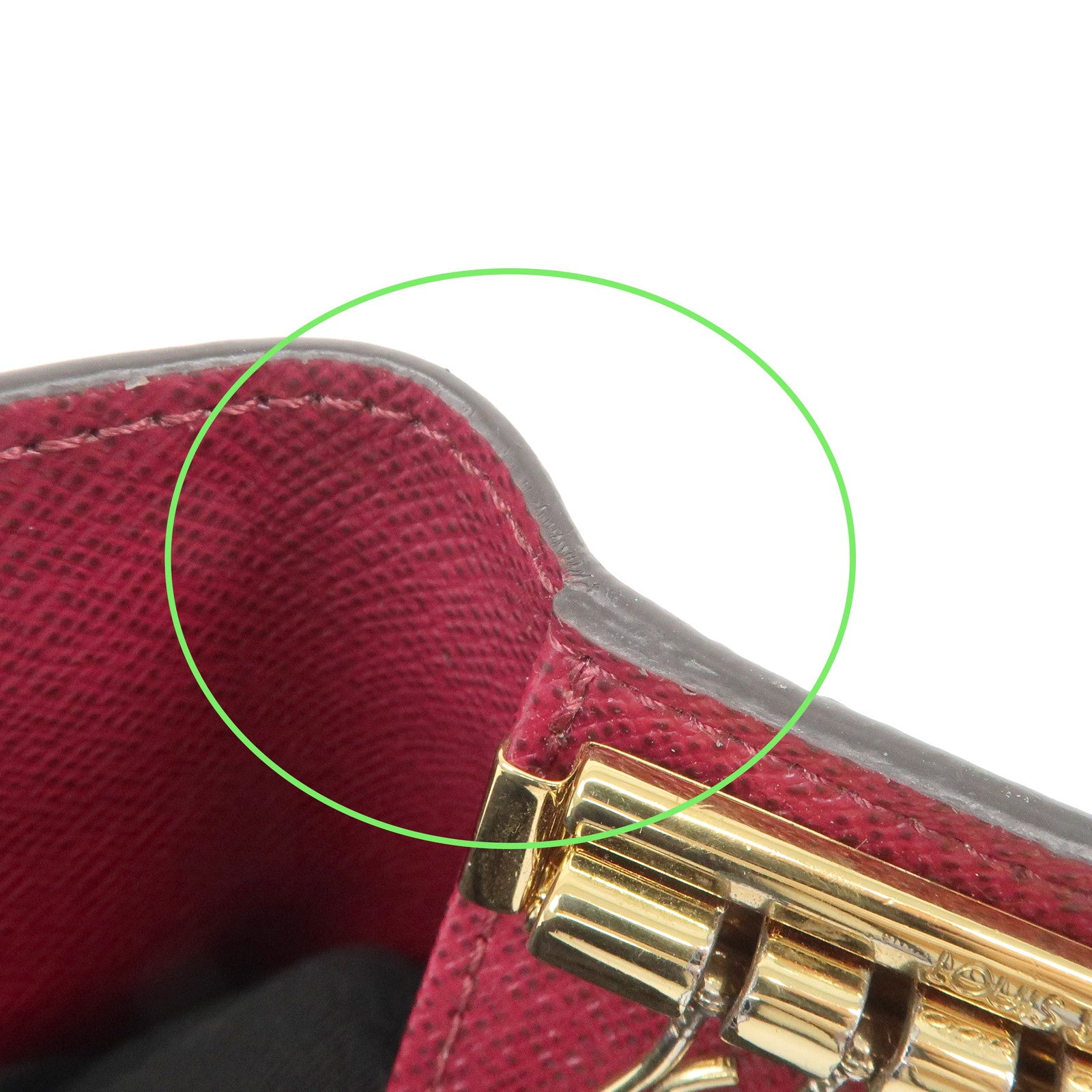 Louis Vuitton Monogram Multicles 6 Key Case Brown Fuchsia M60701