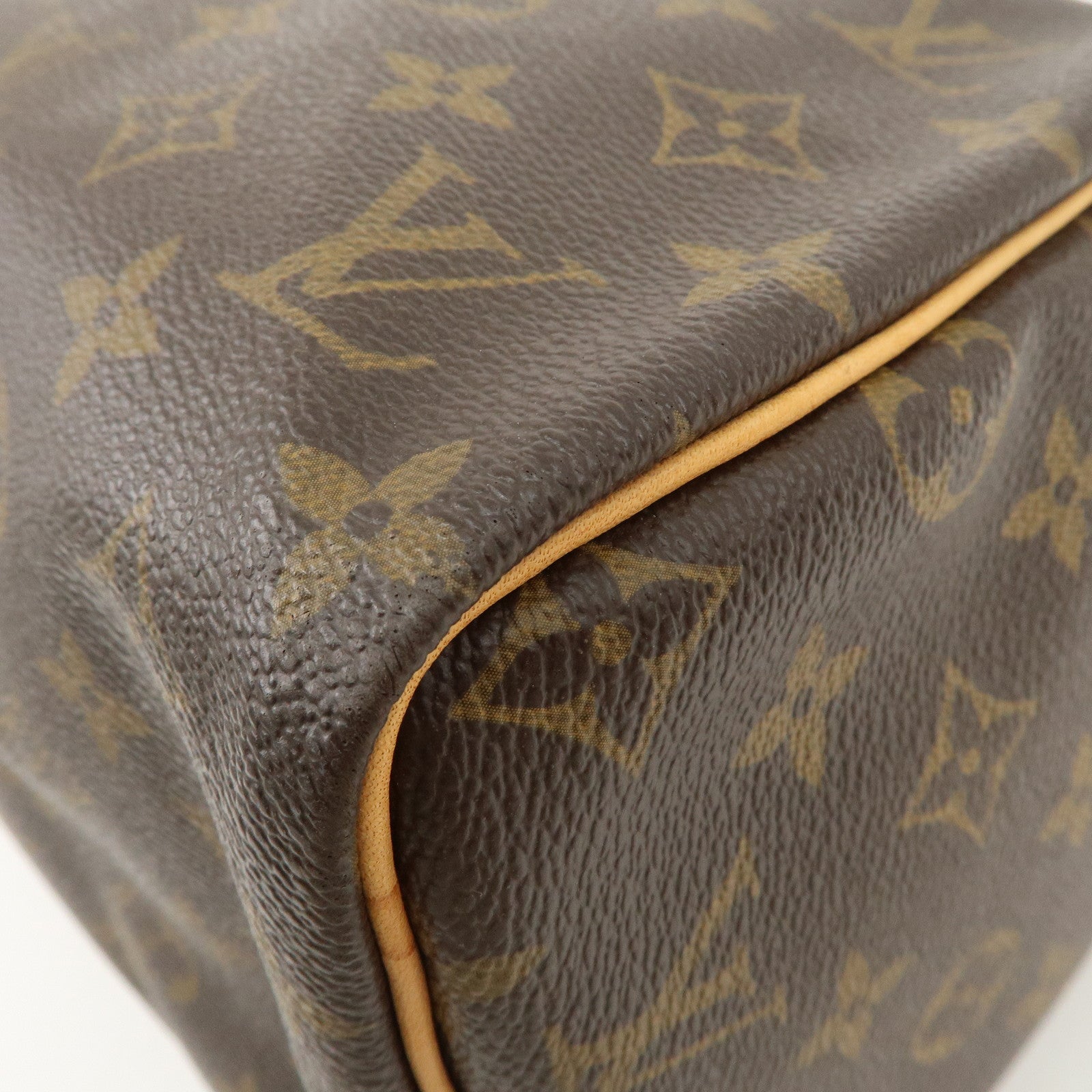Louis Vuitton Monogram Speedy 30 Hand Bag Boston Bag M41526 Used