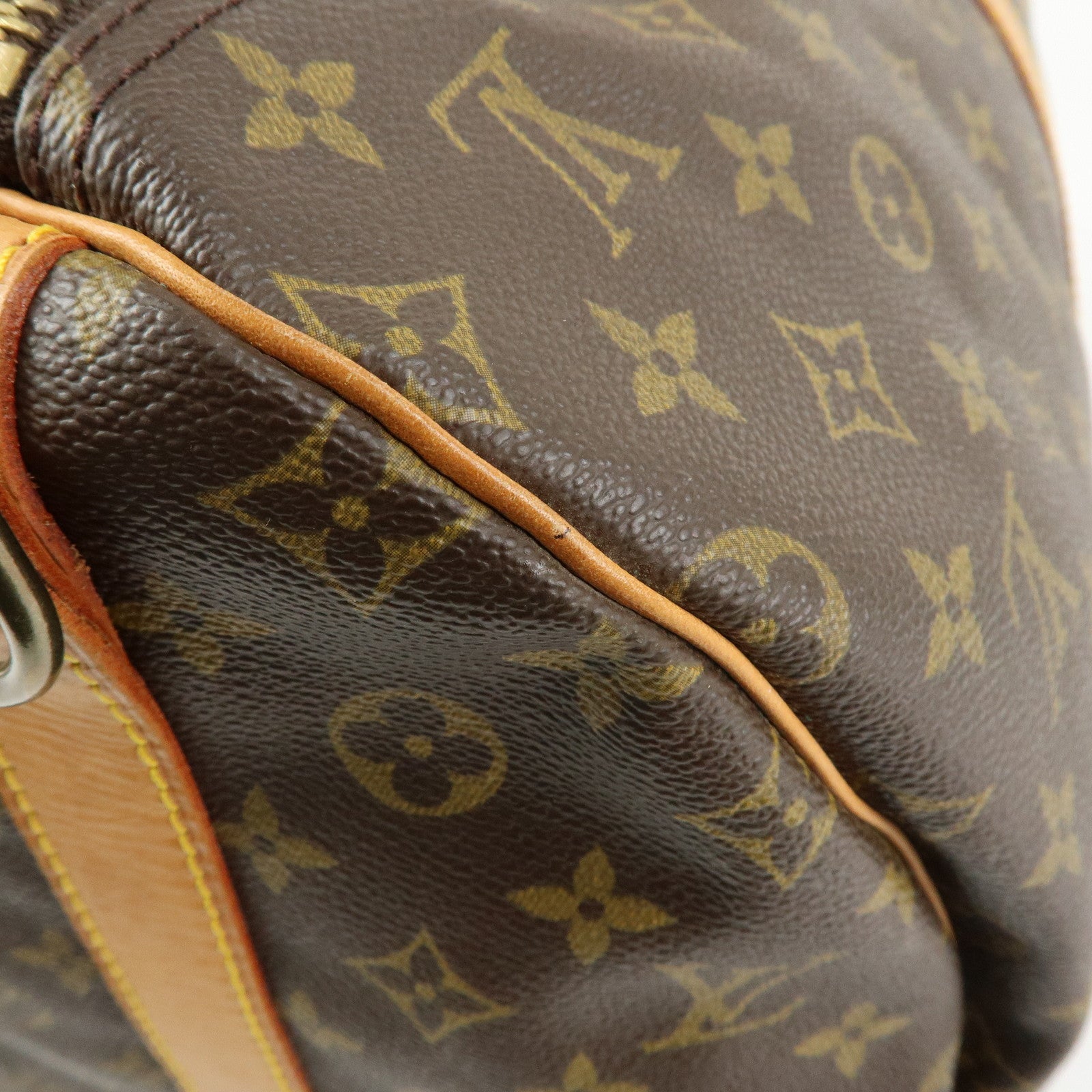Louis Vuitton Monogram Keep All Bandouliere 55 Boston Bag M41414