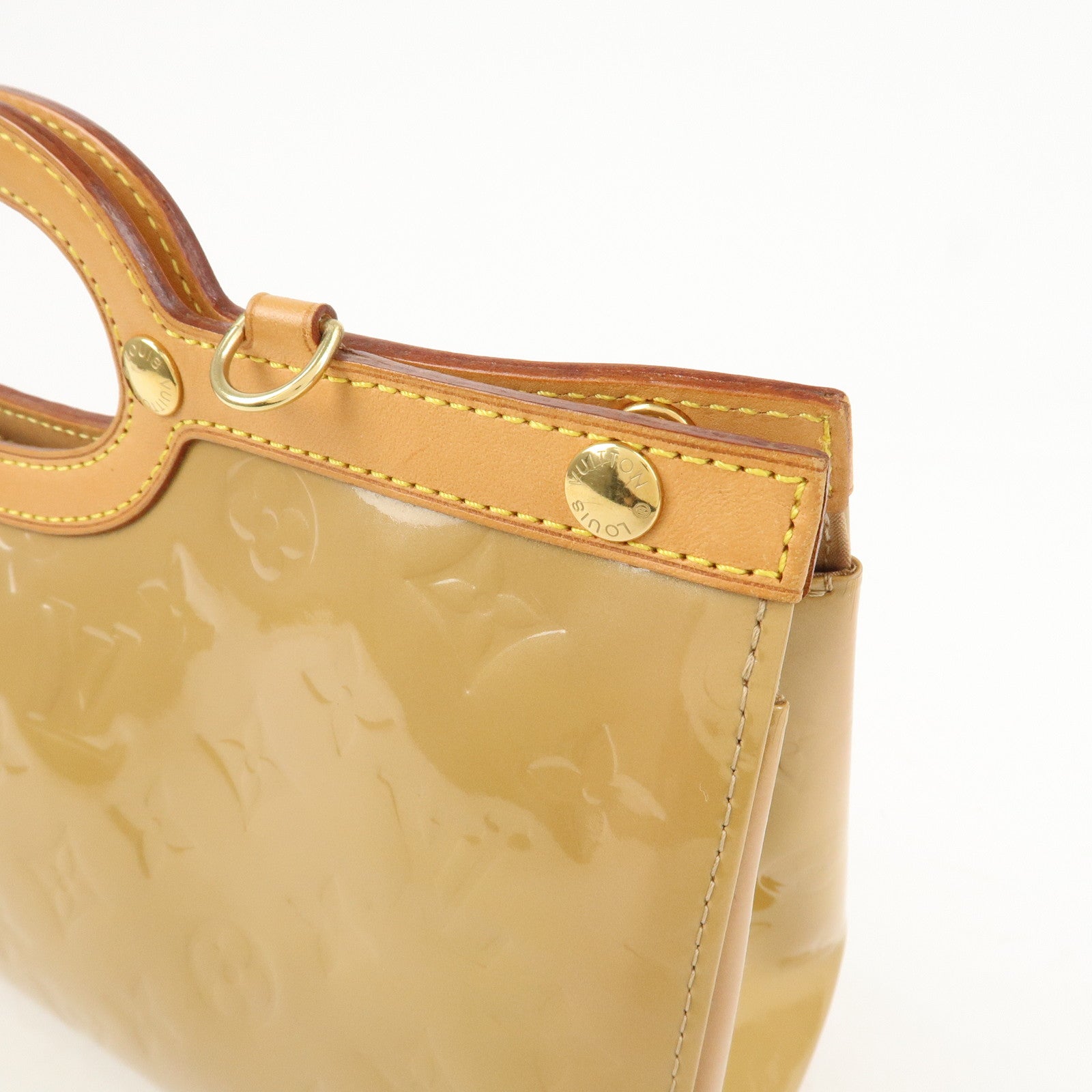 Louis Vuitton Monogram Vernis Roxbury Drive Bag Rose M91391