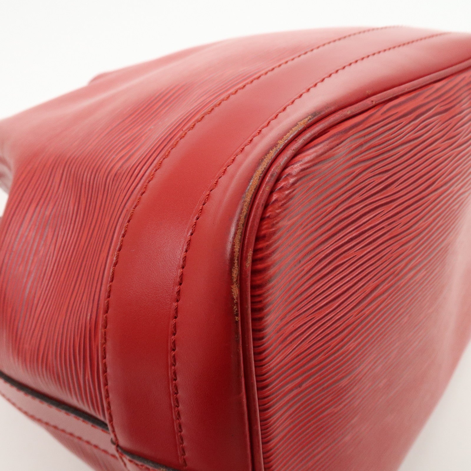Louis Vuitton Epi Leather Noe Shoulder Bag Castilian Red M59007