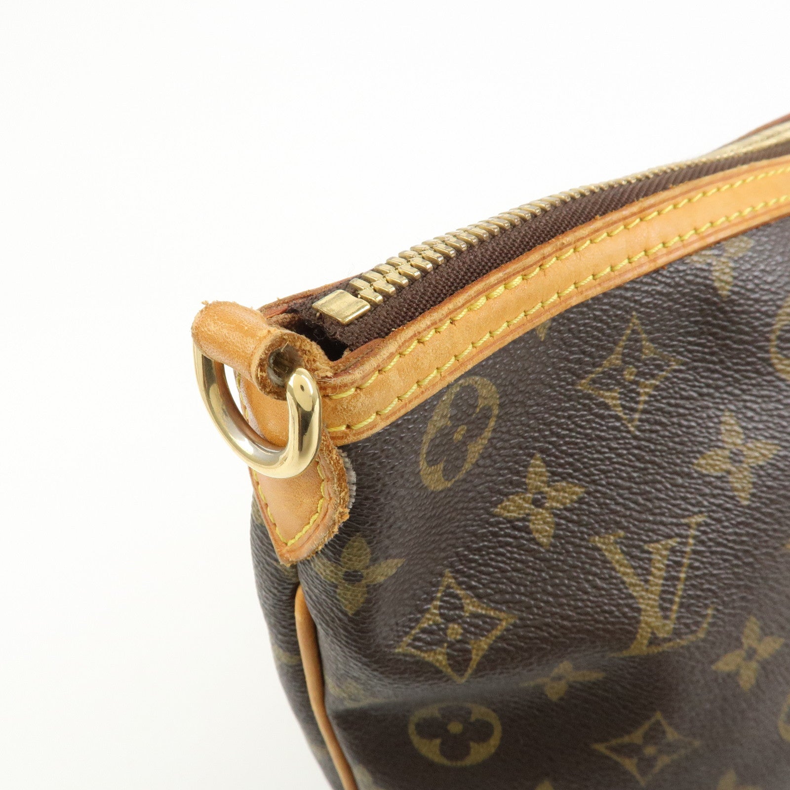 Louis Vuitton Monogram Canvas Palermo PM 2Way Hand Bag Brown M40145