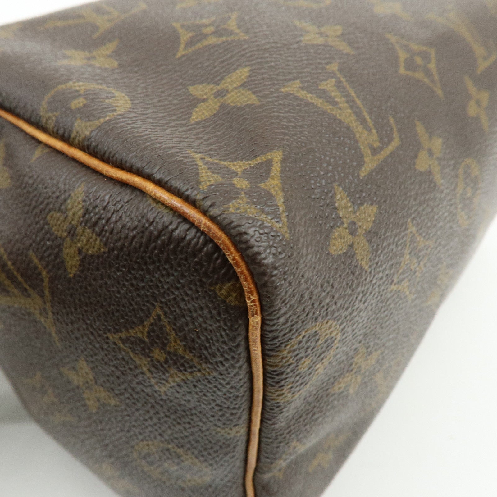 Louis Vuitton Monogram Speedy 25 Boston Bag Hand Bag Brown M41528