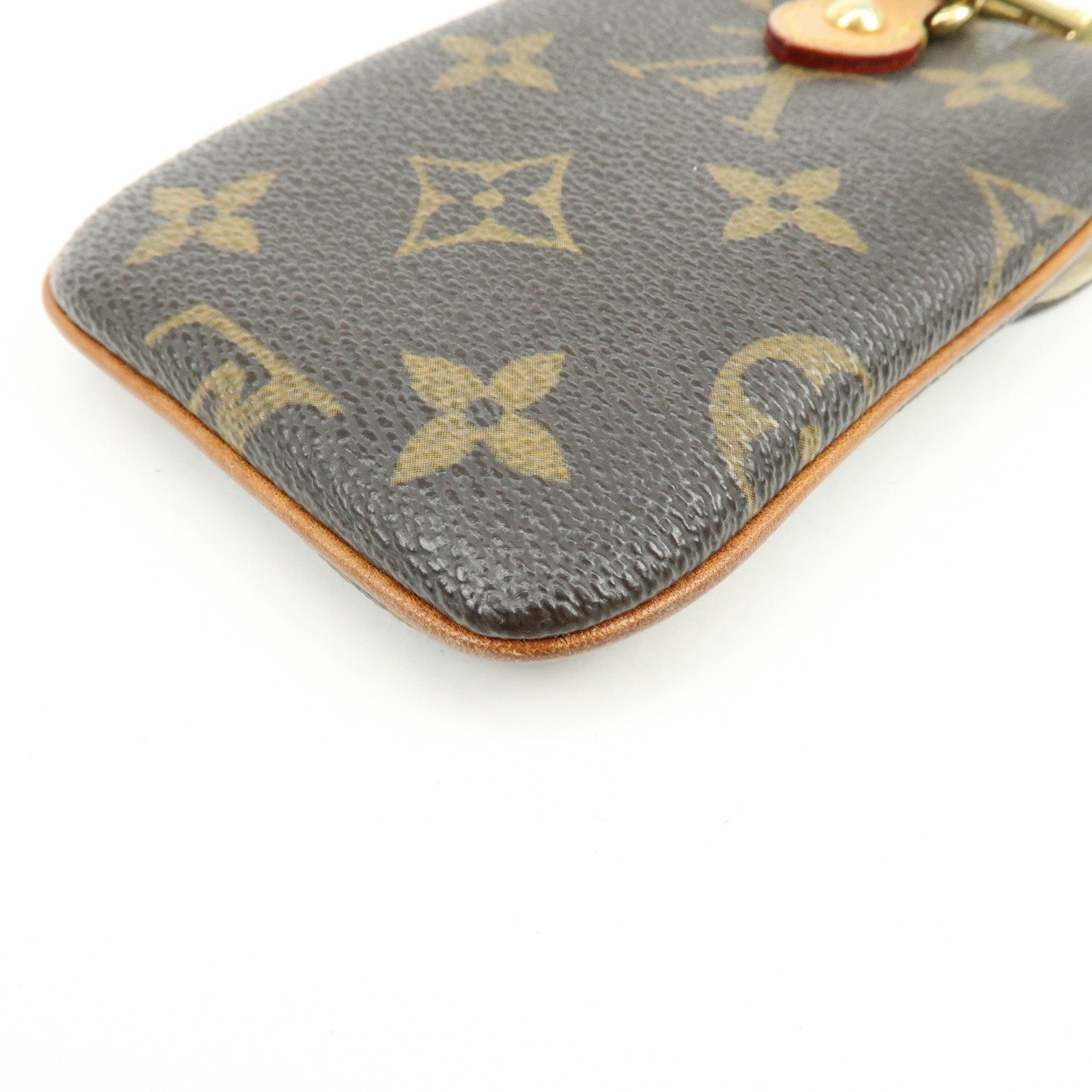 Louis Vuitton Monogram Etui Telefonne MM Phone Case Brown M66546