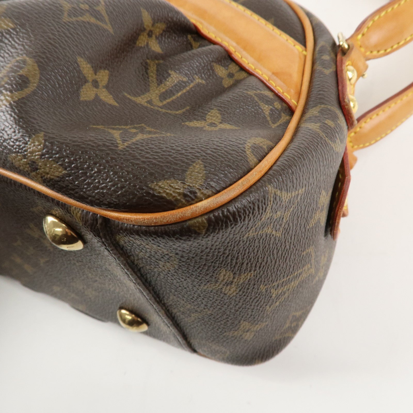 Louis Vuitton Monogram Canvas Clara Hand Bag Shoulder Bag M40057 Used