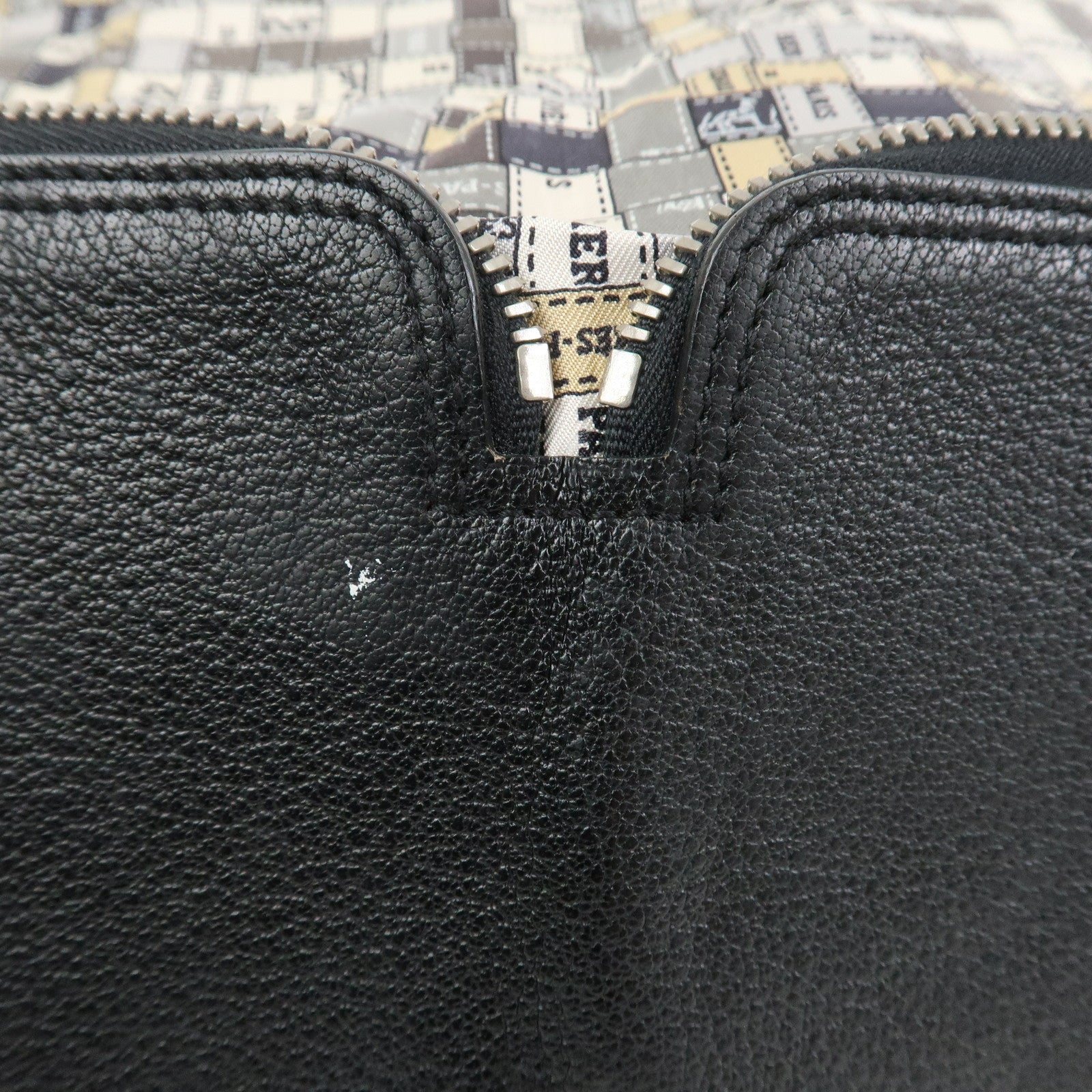 HERMES Buffle Skipper Silk Bolduc Silky Pop Tote Eco Bag Multicolor
