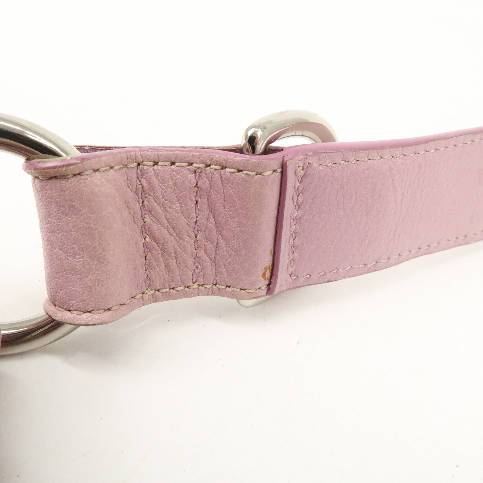 COACH Set of 2 Leather Canvas Shoulder Bag Black Lavender Beige Used