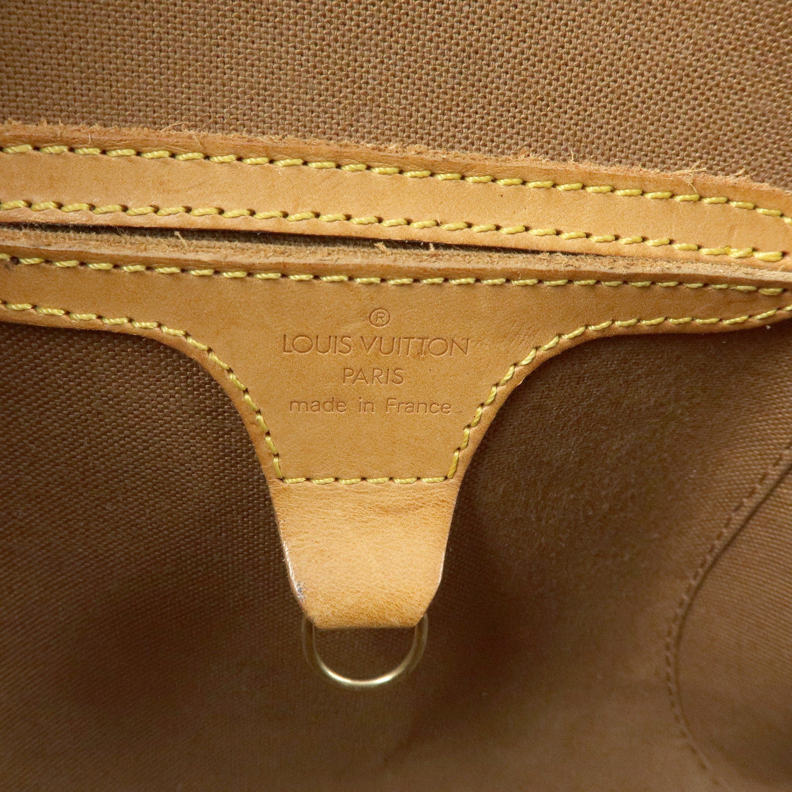 Louis Vuitton Monogram Ellipse PM Hand Bag Brown M51127