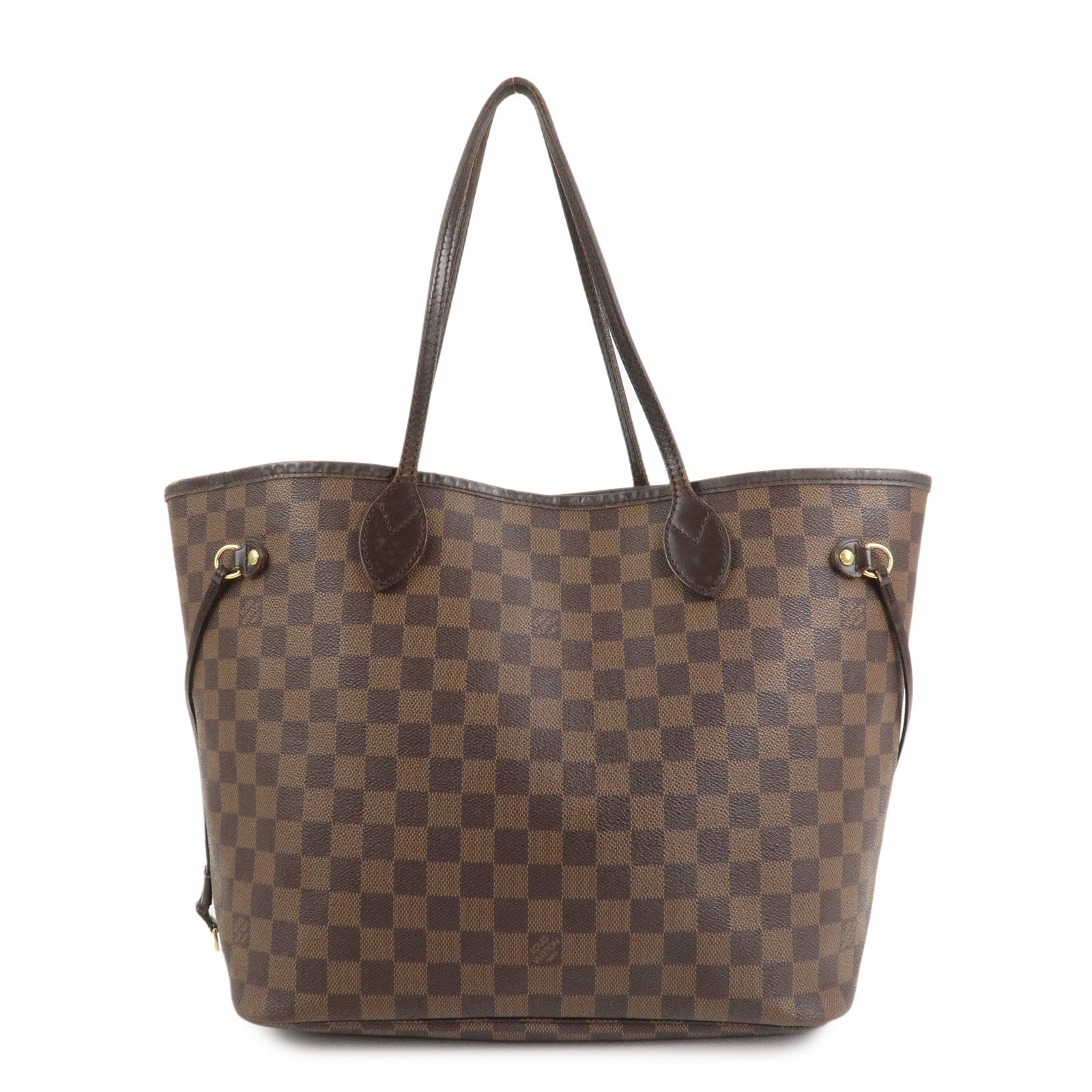 Louis Vuitton Damier Ebene Canvas Neverfull MM Tote Bag N51105