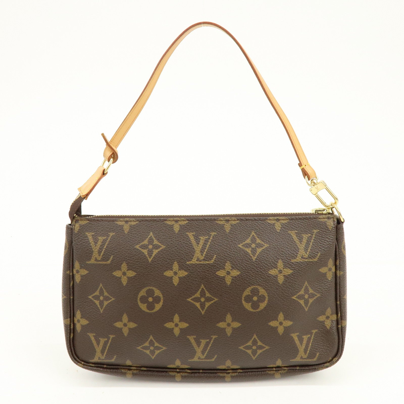 Louis Vuitton Monogram Pochette Accessoires Pouch Hand Bag M51980
