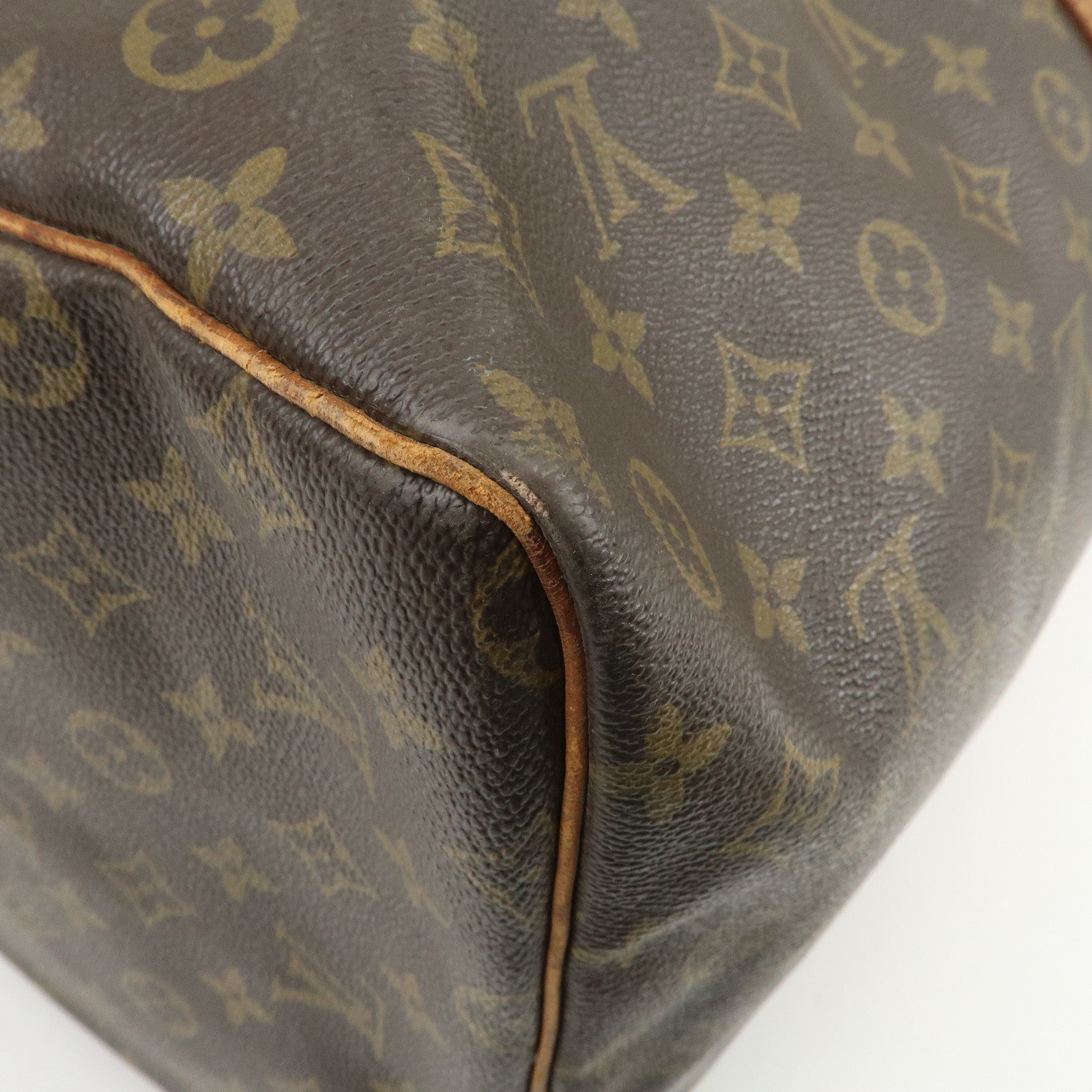 Louis Vuitton Monogram Keep All 60 Boston Bag Brown M41422