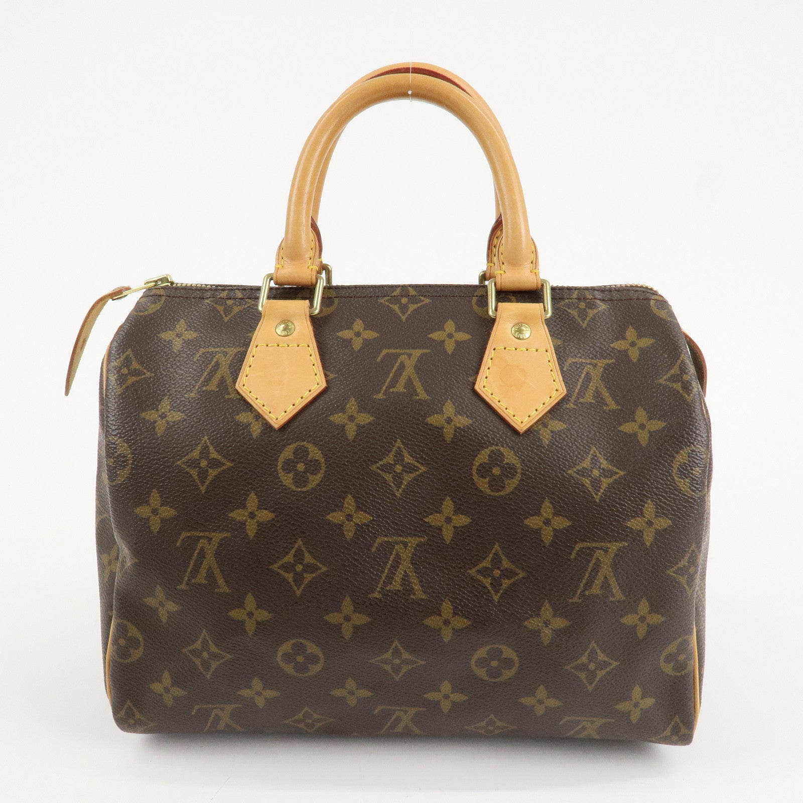 Louis Vuitton Monogram Speedy 25 Hand Bag Boston Bag M41528 Used