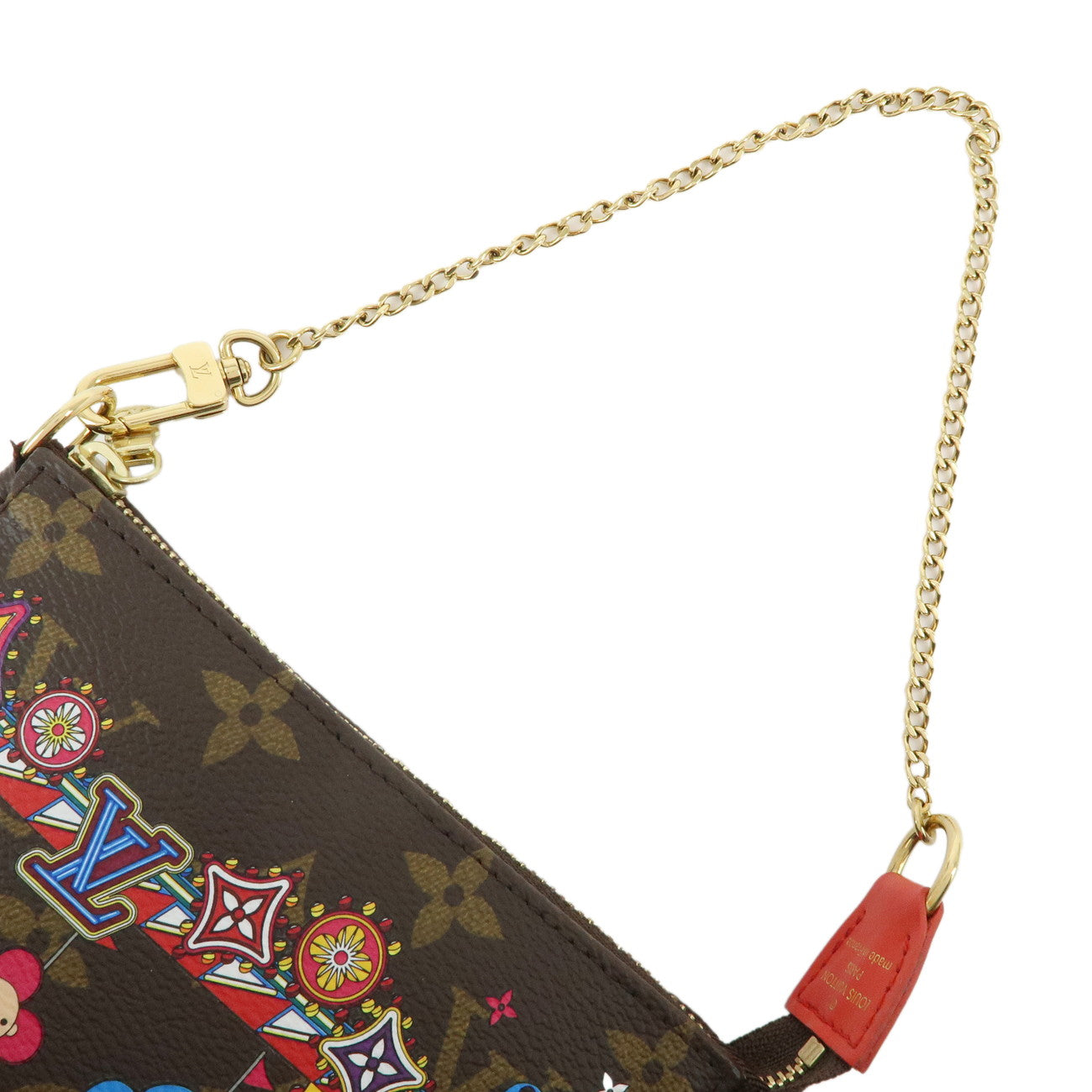 Louis Vuitton Monogram Vivienne Mini Pochette Accessoires M69976