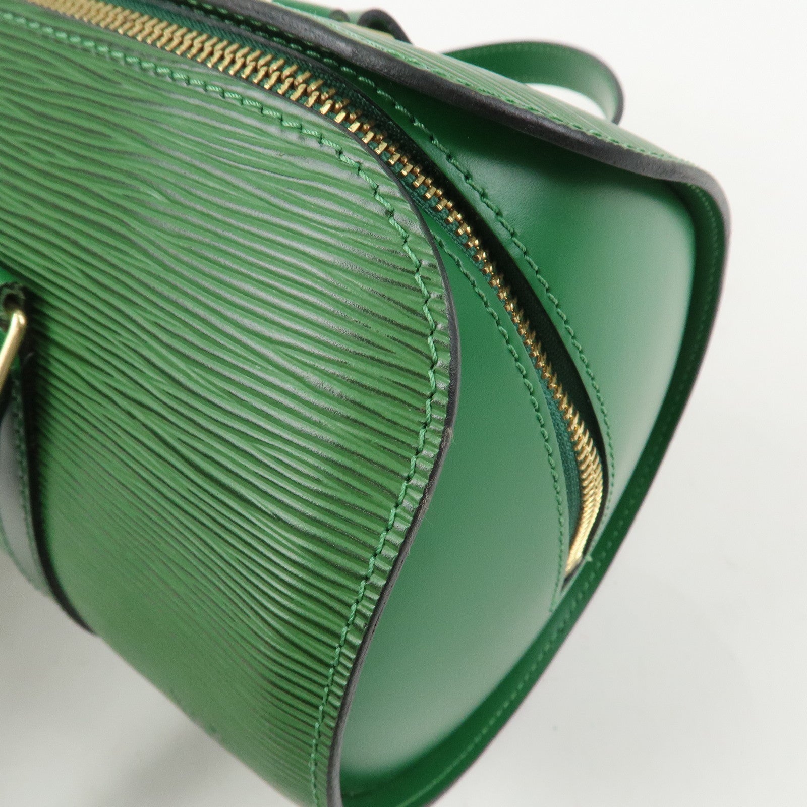 Louis Vuitton Epi Soufflot Hand Bag Borneo Green M52224