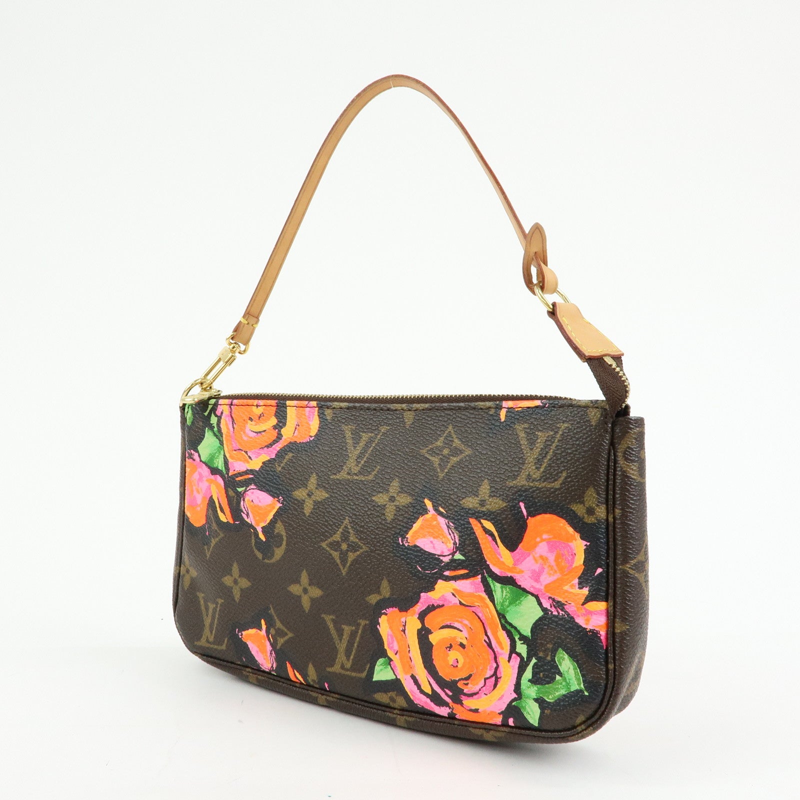 Louis Vuitton Monogram Rose Pochette Accessoires Pouch M48615