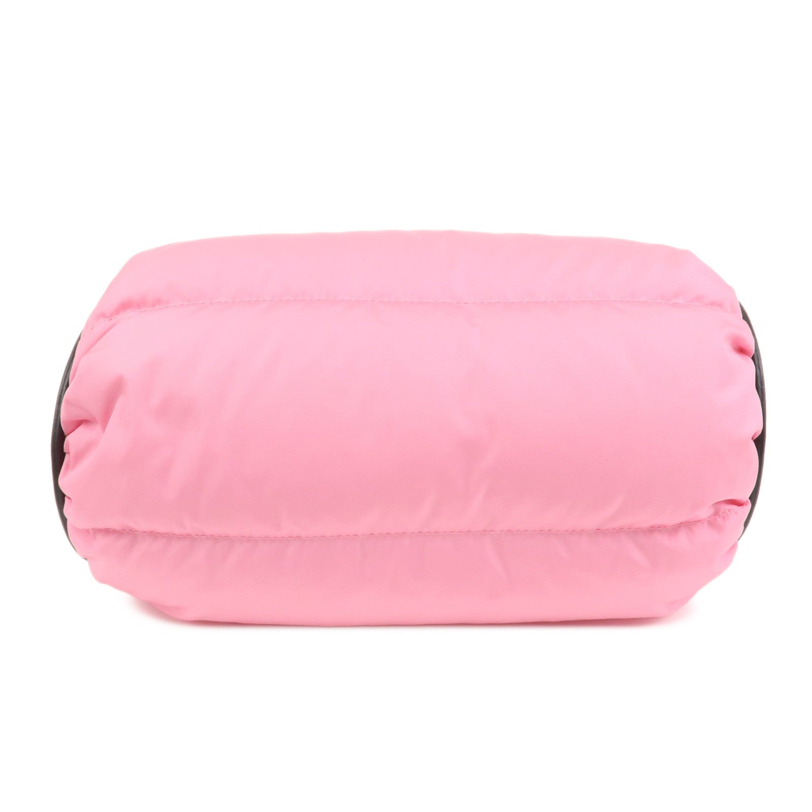 MONCLER Nylon Leather KEONI Shoulder Bag Crossbody Bag Pink Black