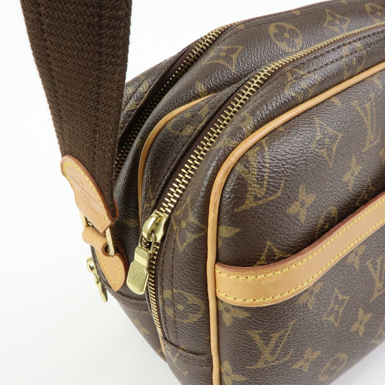 Louis Vuitton Monogram Reporter PM Shoulder Crossbody Bag M45254