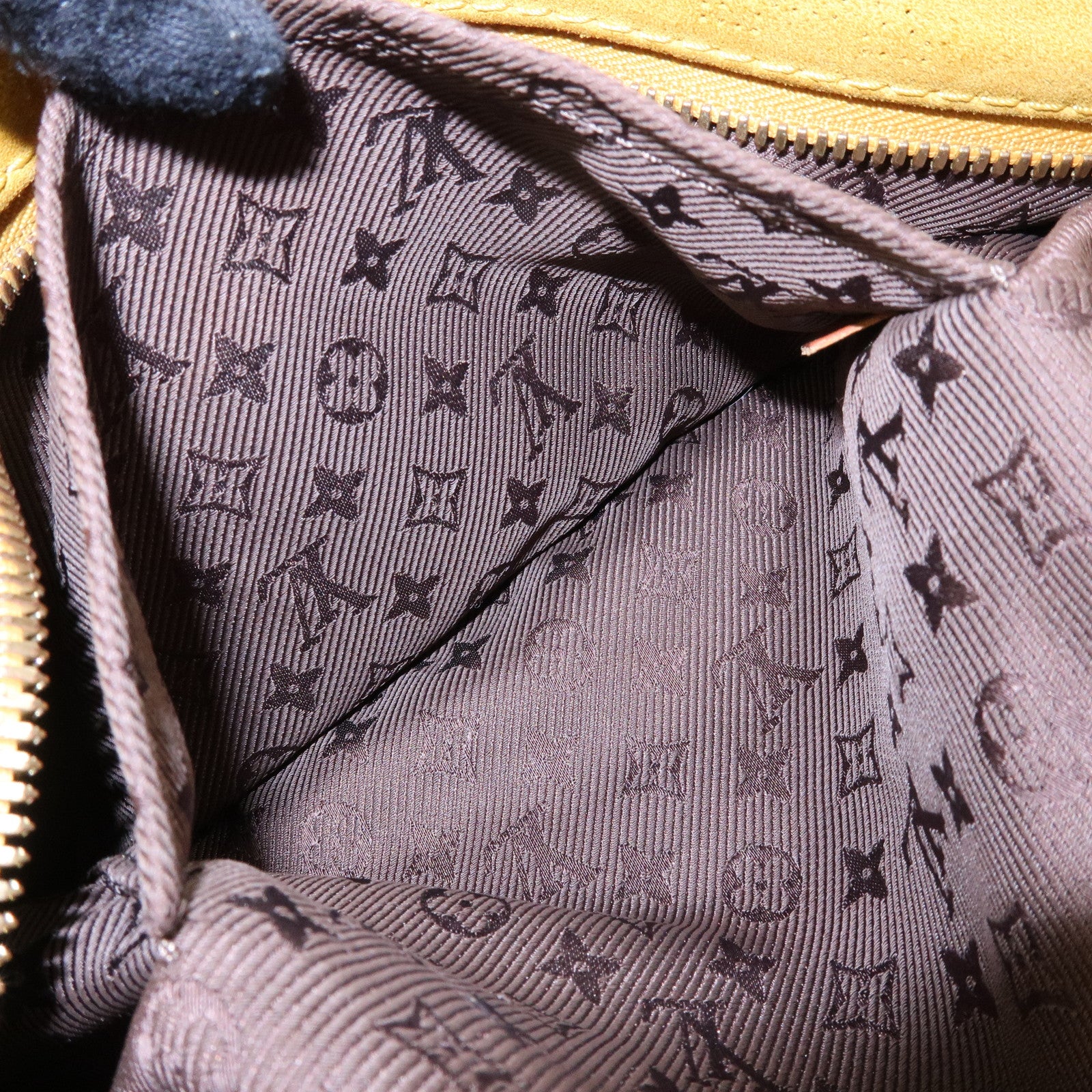 Louis Vuitton Monogram Mahina Onata GM Shoulder Bag Yellow M95118