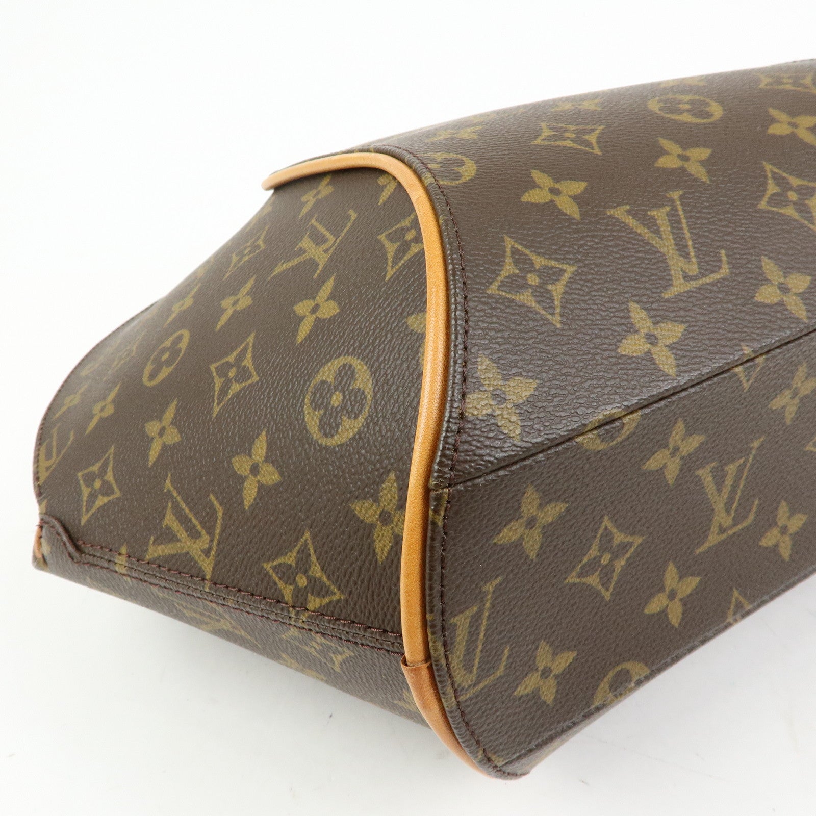 Louis Vuitton Monogram Ellipse MM Hand Bag Brown M51126