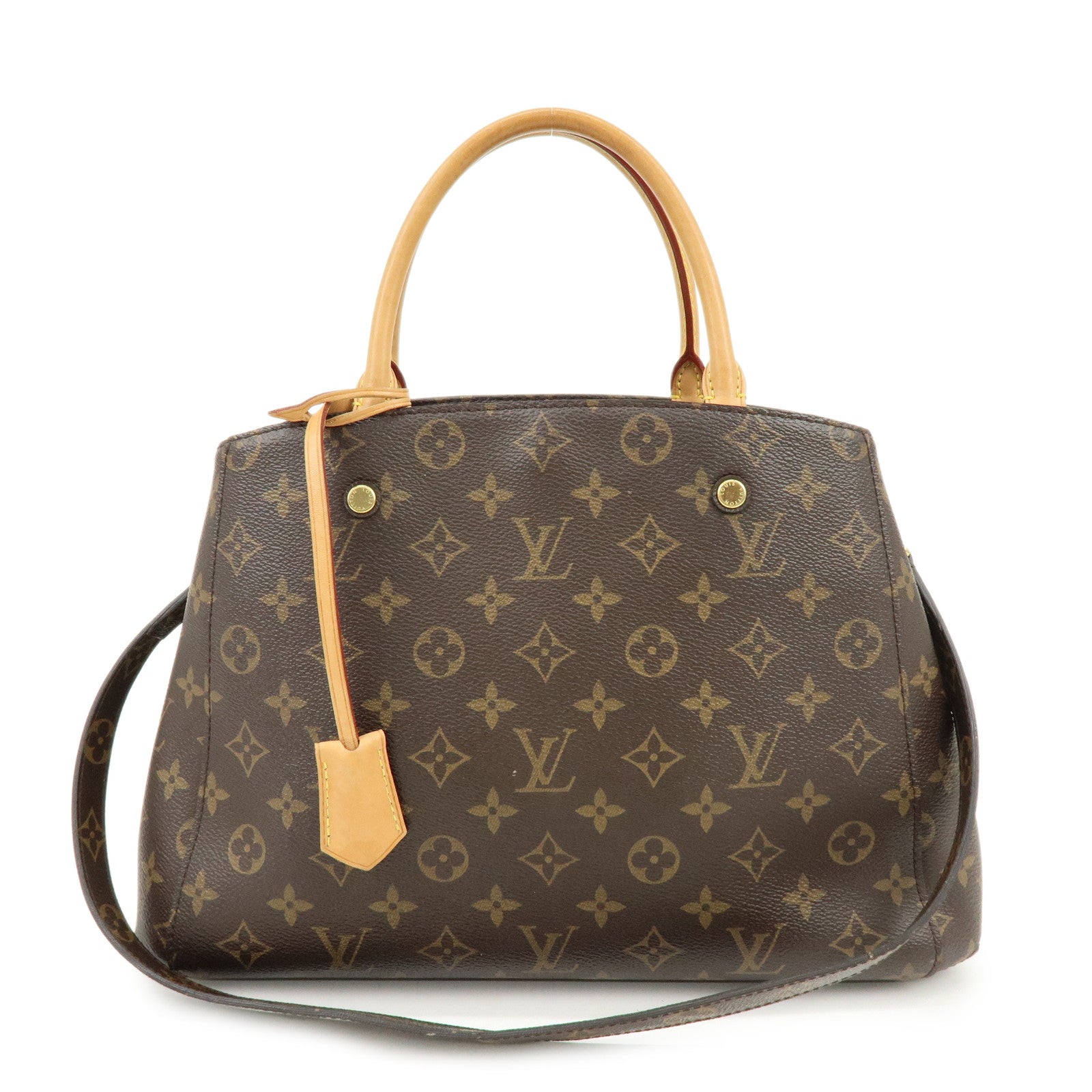 Louis Vuitton Monogram Montaigne MM 2Way Bag Hand Bag M41056
