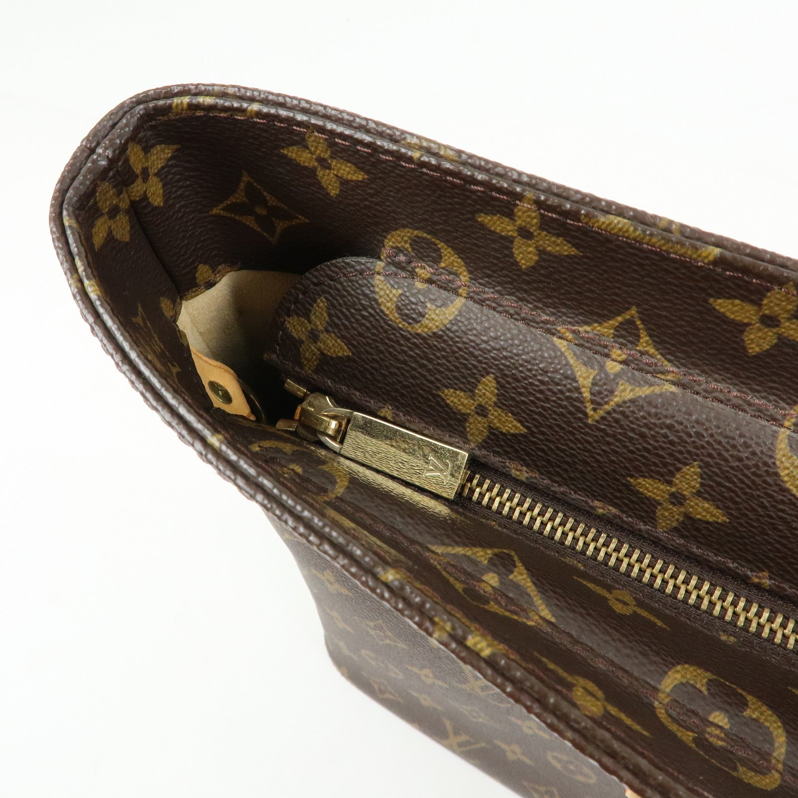 Louis Vuitton Monogram Luco Tote Bag Shoulder Bag Brown M51155