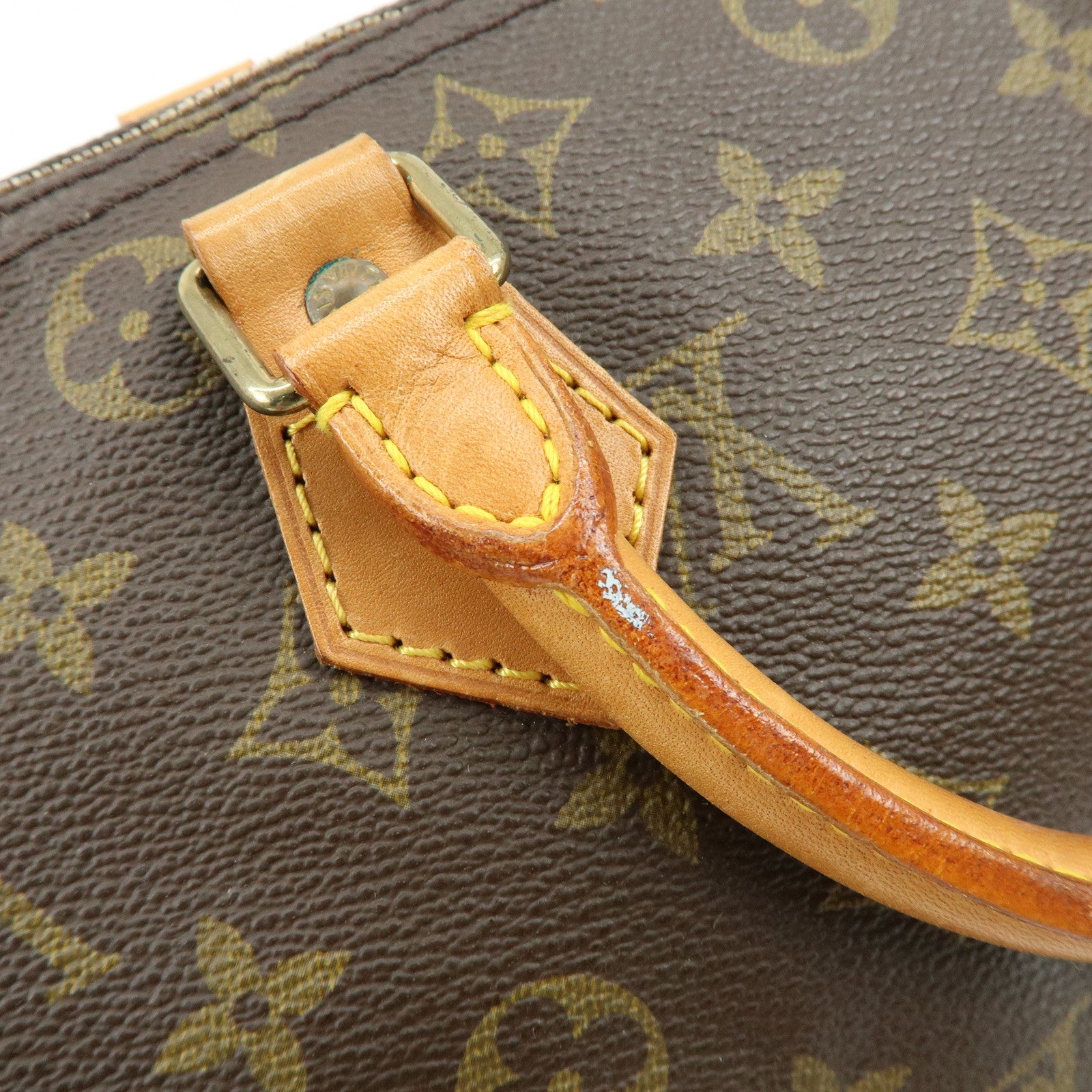 Louis Vuitton Monogram Speedy 30 Boston Bag Hand Bag Brown M41526