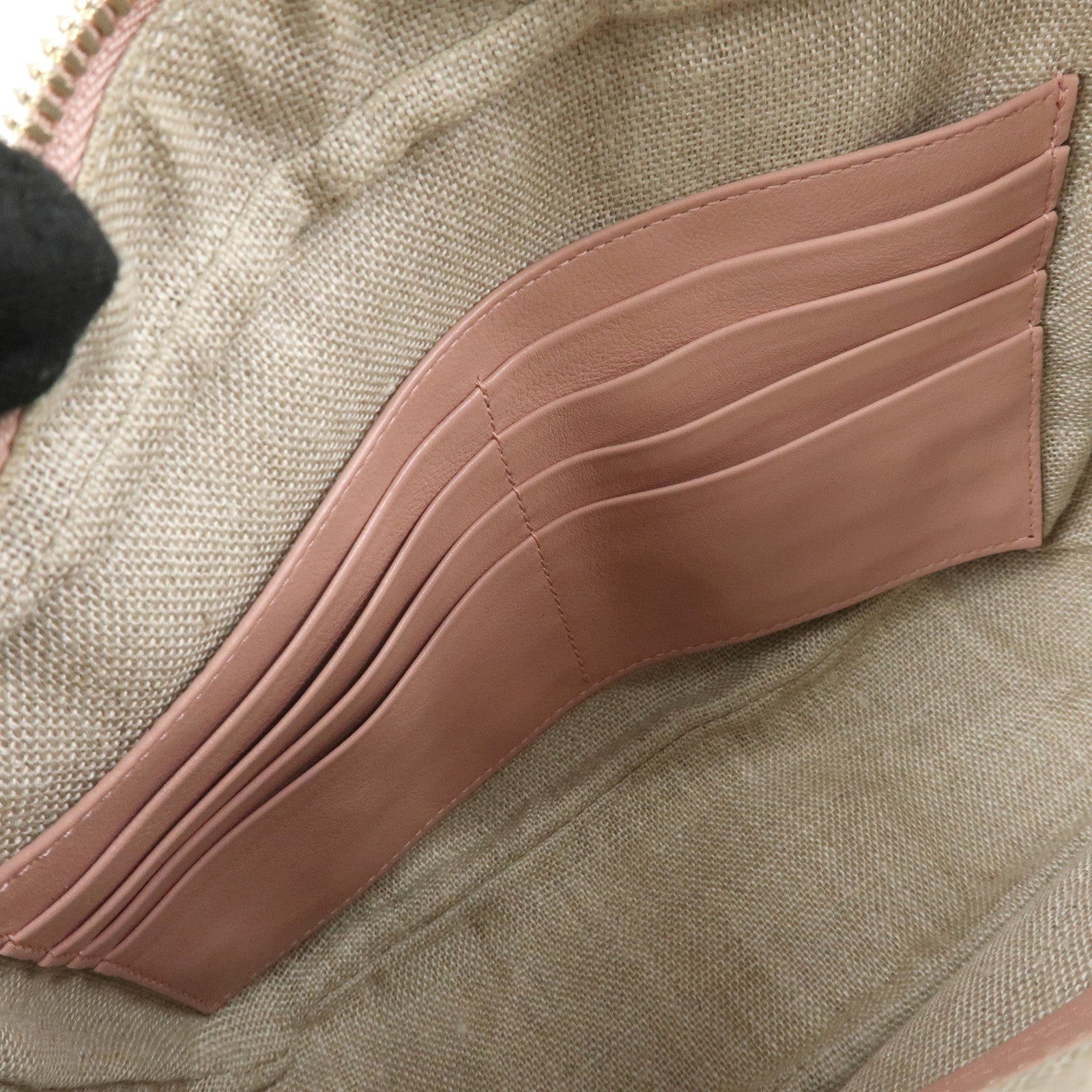 GUCCI Interlocking G Microguccissima Shoulder Bag Pink 449413