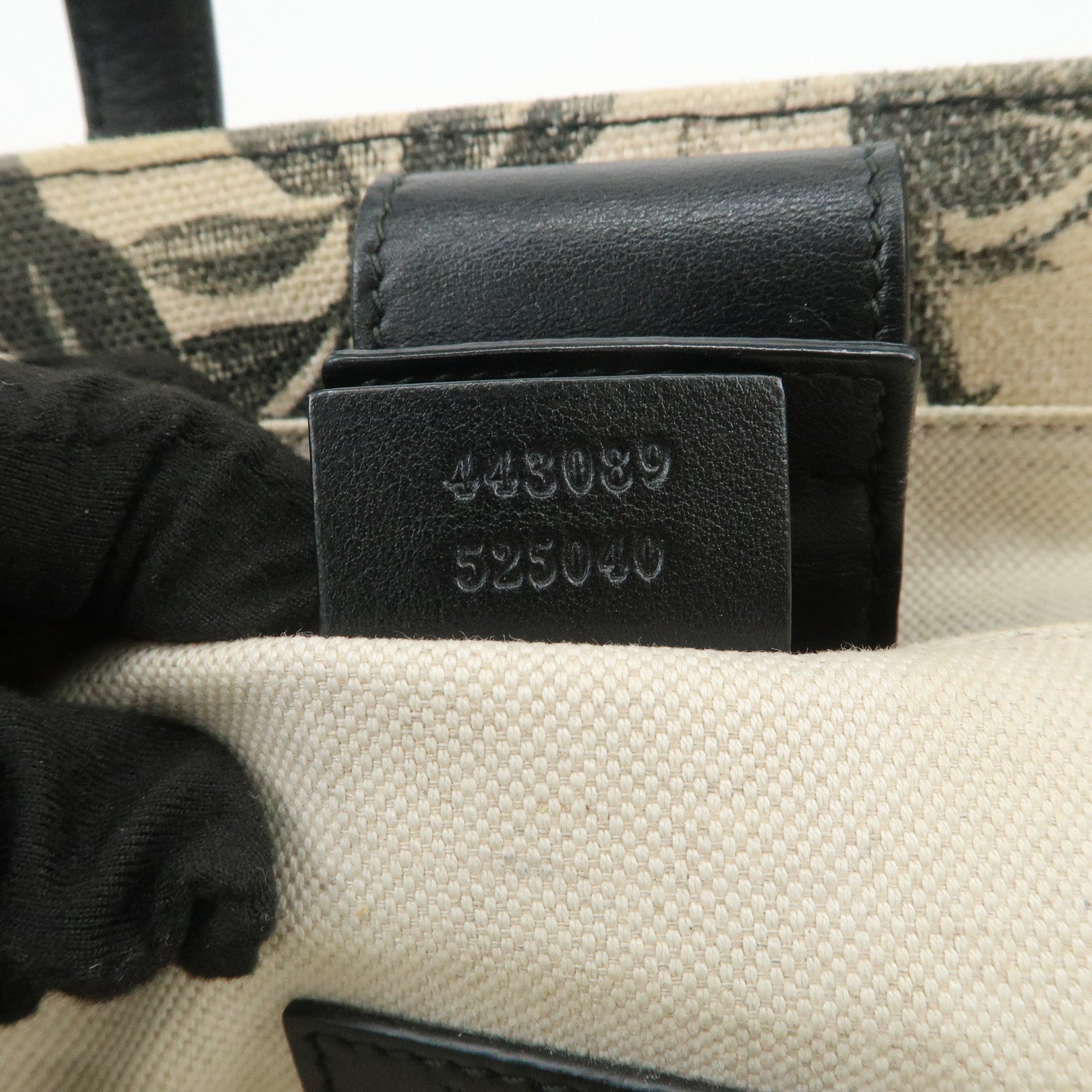 GUCCI GG Ribbon Herbarium 2Way Bag Hand Bag Shoulder Bag 443089