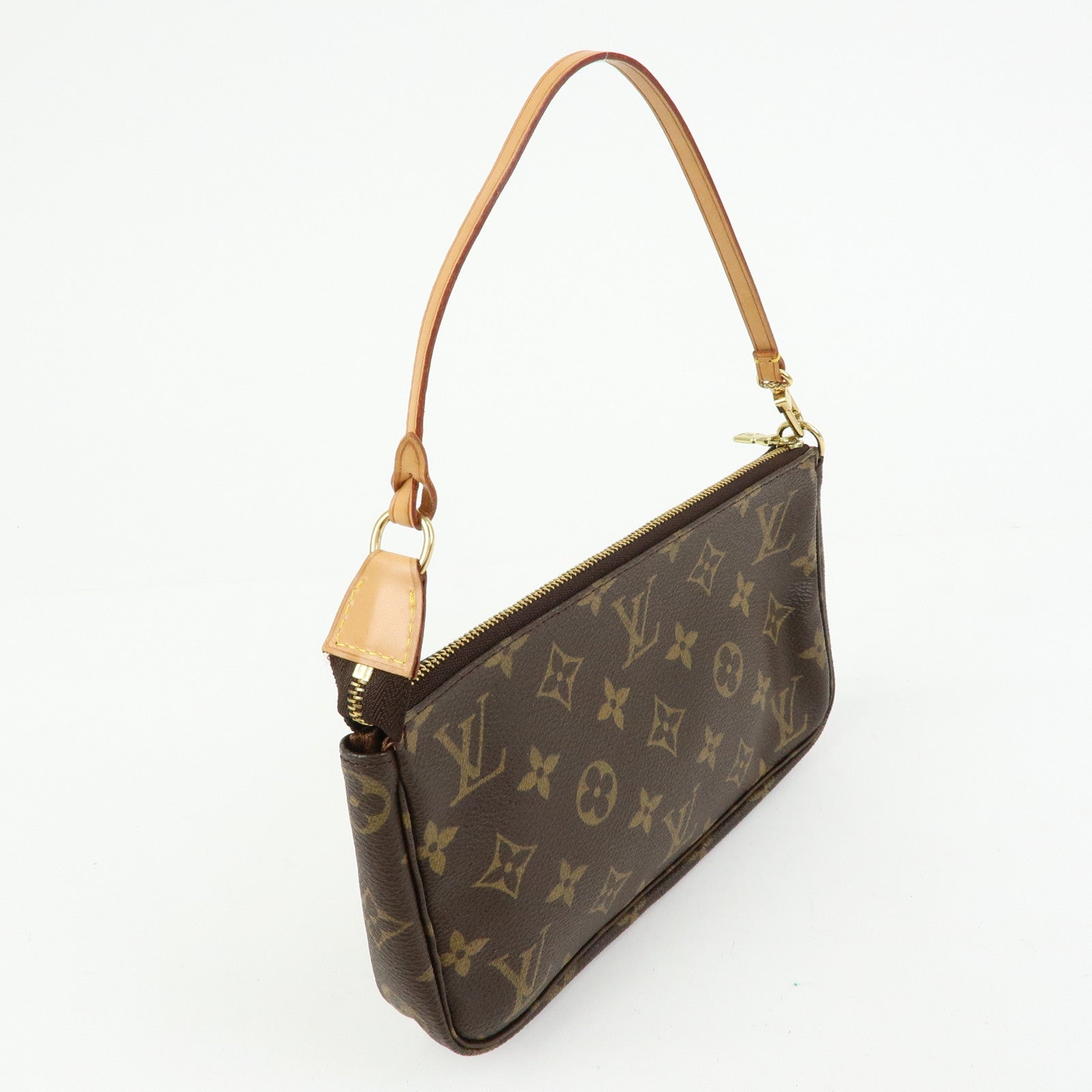Louis Vuitton Monogram Pochette Accessoires Pouch Hand Bag M51980