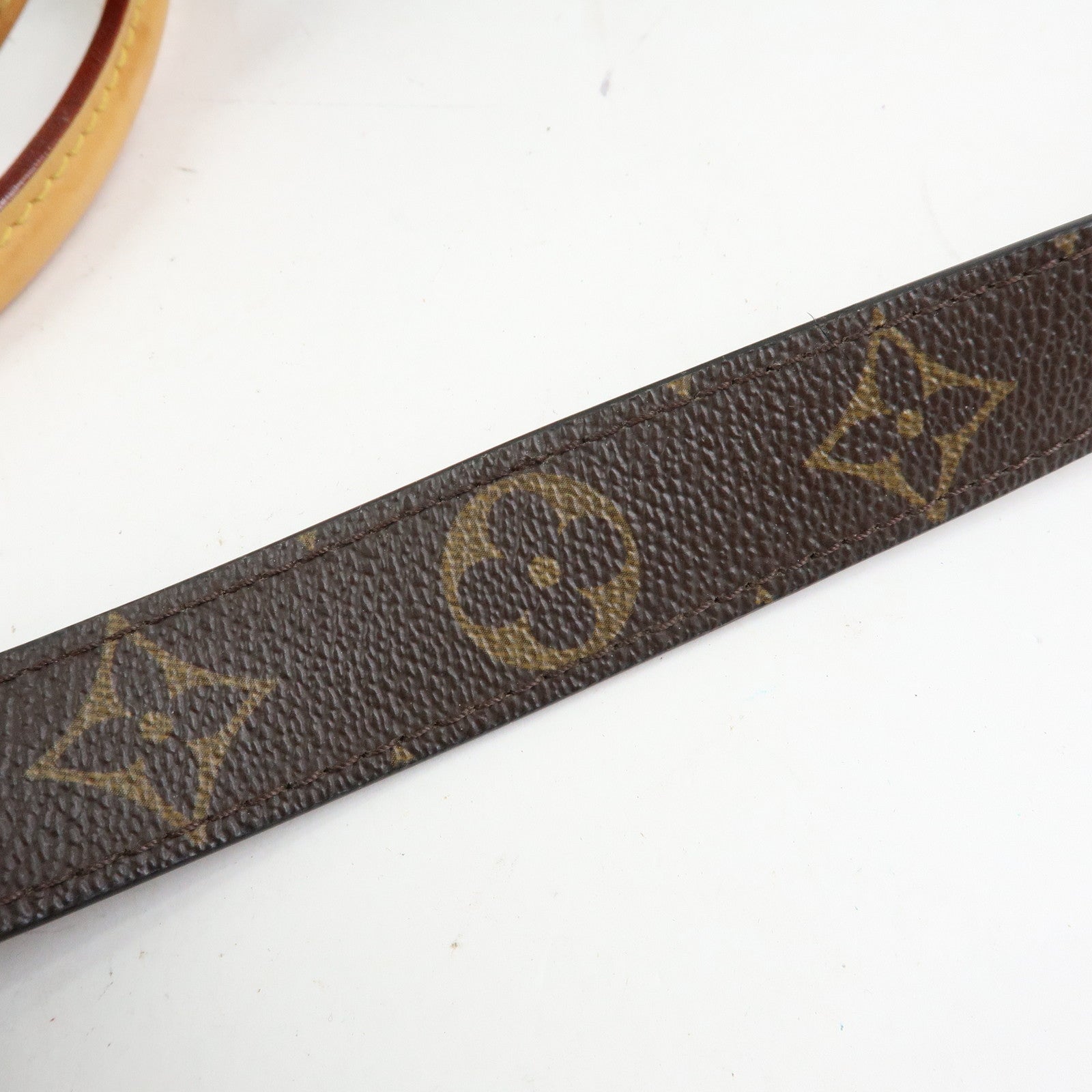 Louis Vuitton Monogram Montaigne MM 2Way Bag Hand Bag Brown M41056