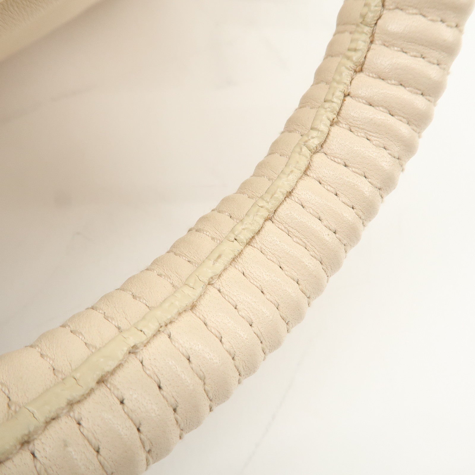 LOEWE Anagram Nappa Aire Leather Hand Bag Shoulder Bag Light Beige