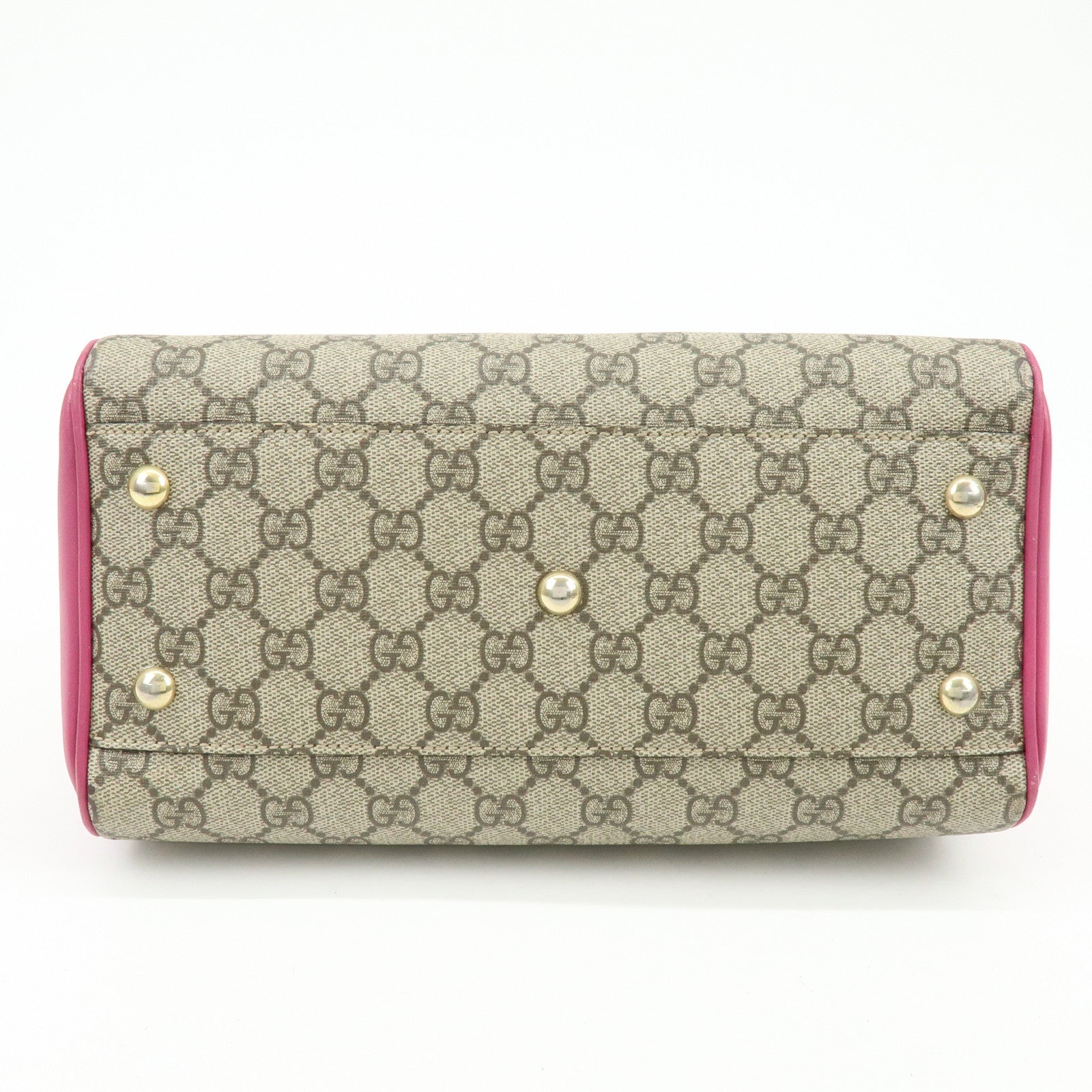 GUCCI GG Supreme Leather 2Way Bag Hand Bag Shoulder Bag 409529